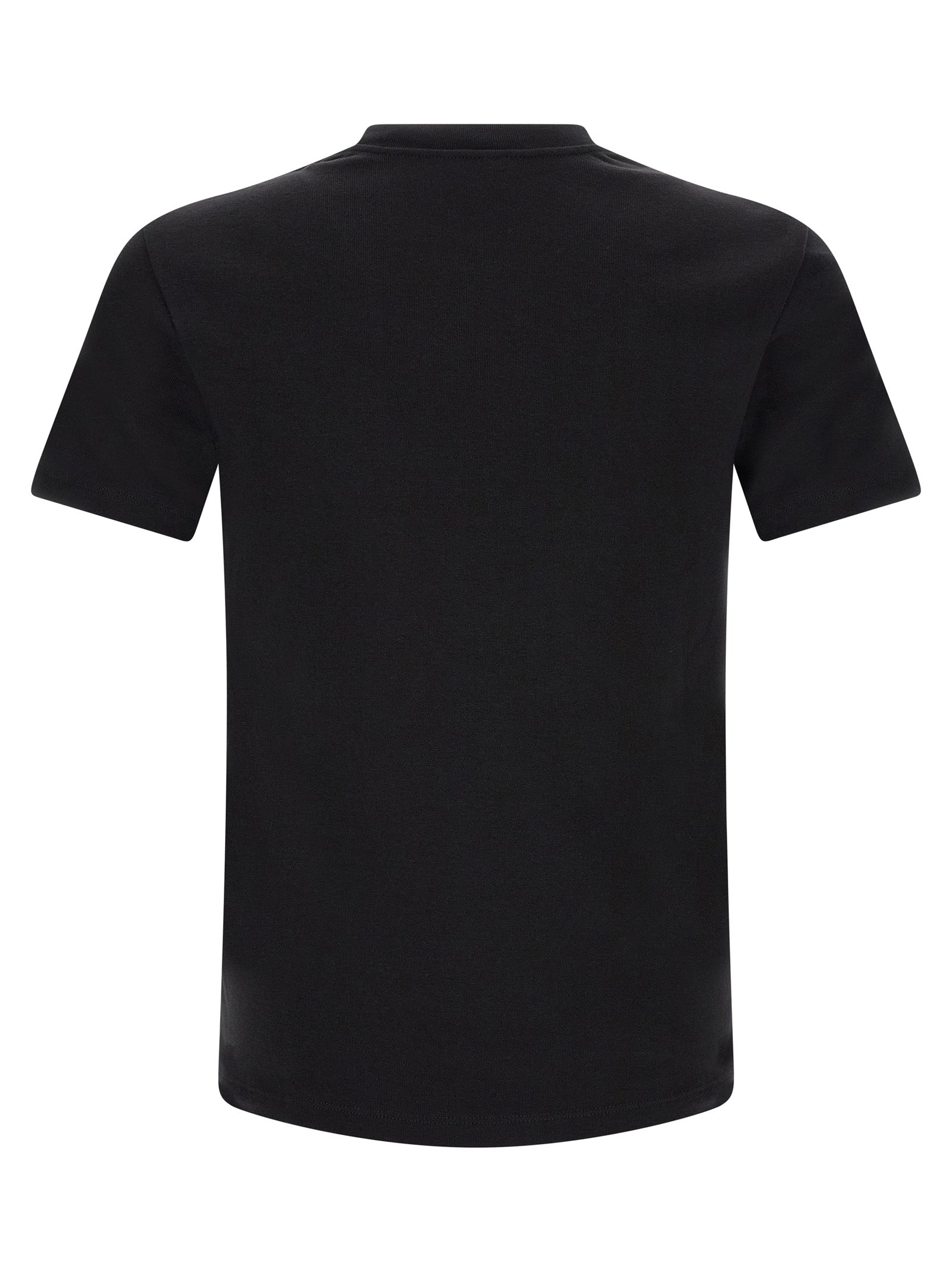 Discover the Saint Laurent Black Cotton T-Shirt, where luxurious craftsmanship meets timeless elegance, perfect for the discerning individual who values understated sophistication.