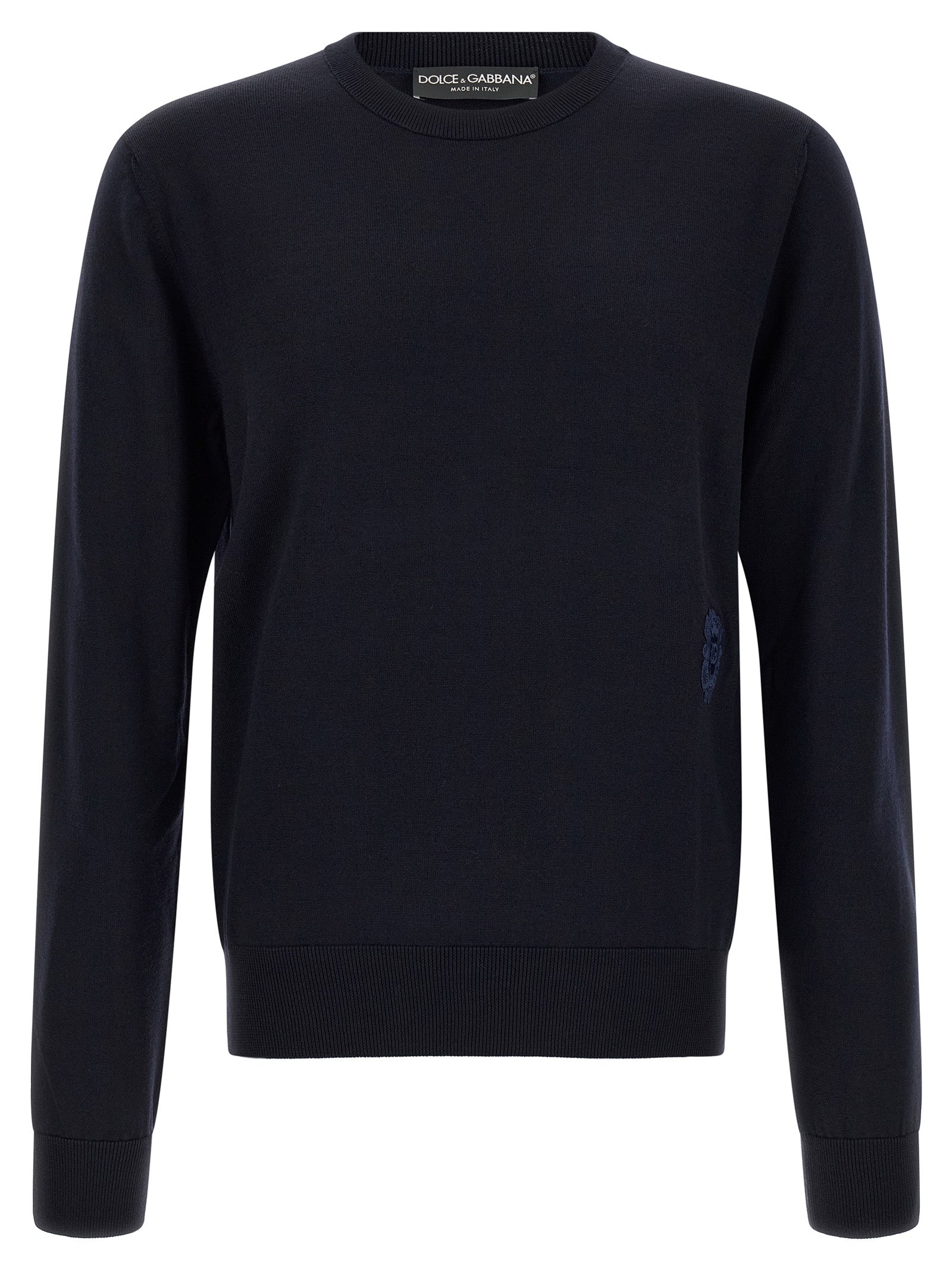 Indulge in the elegance of Dolce & Gabbana's Blue Virgin Wool Cardigan, a timeless piece that marries exquisite craftsmanship with luxurious comfort, perfect for discerning tastes.
