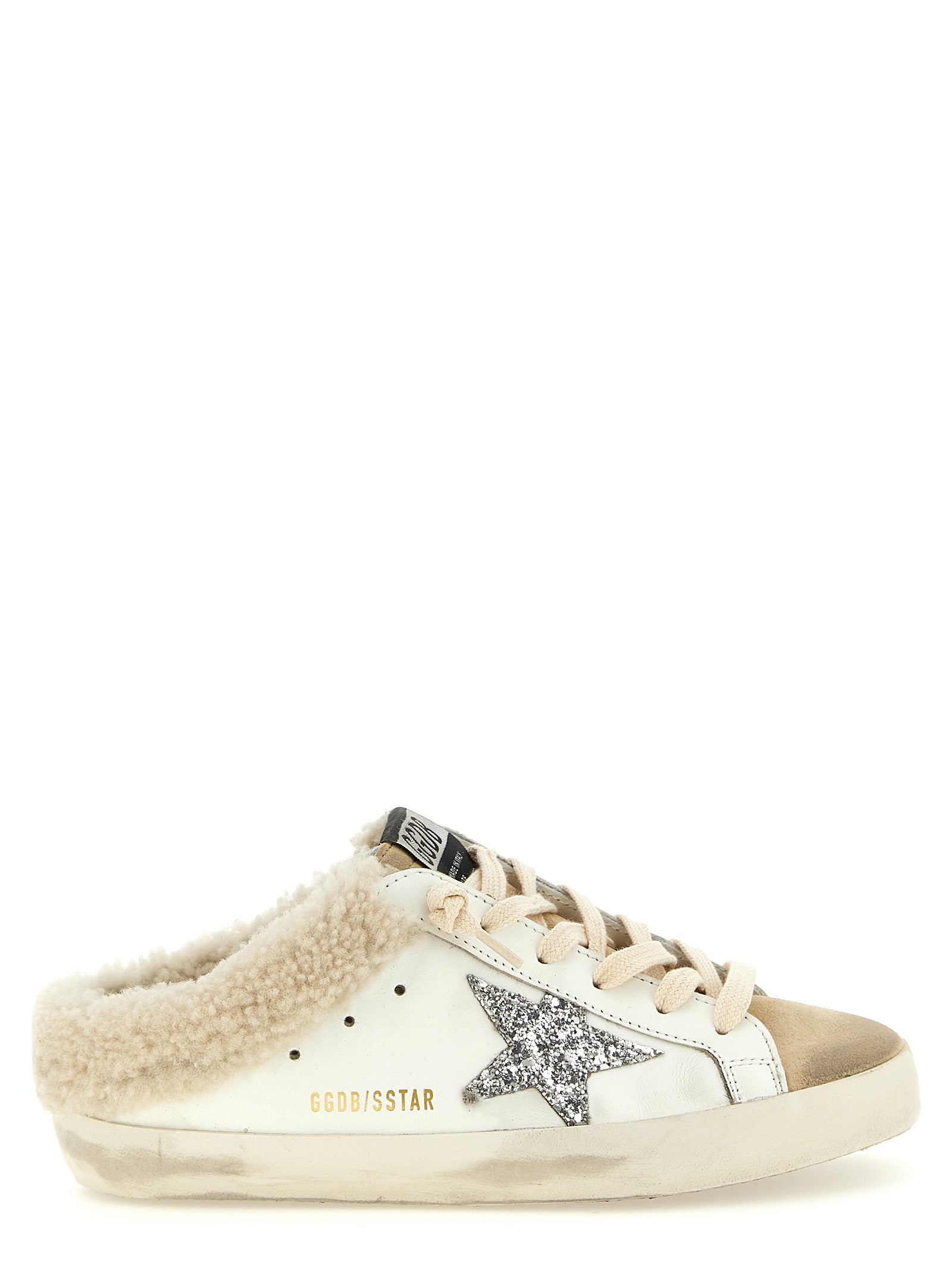 Step into a realm of elegance with Golden Goose White Leather Chunky Sneakers, where luxurious materials and bold design redefine casual chic for the discerning fashion connoisseur.