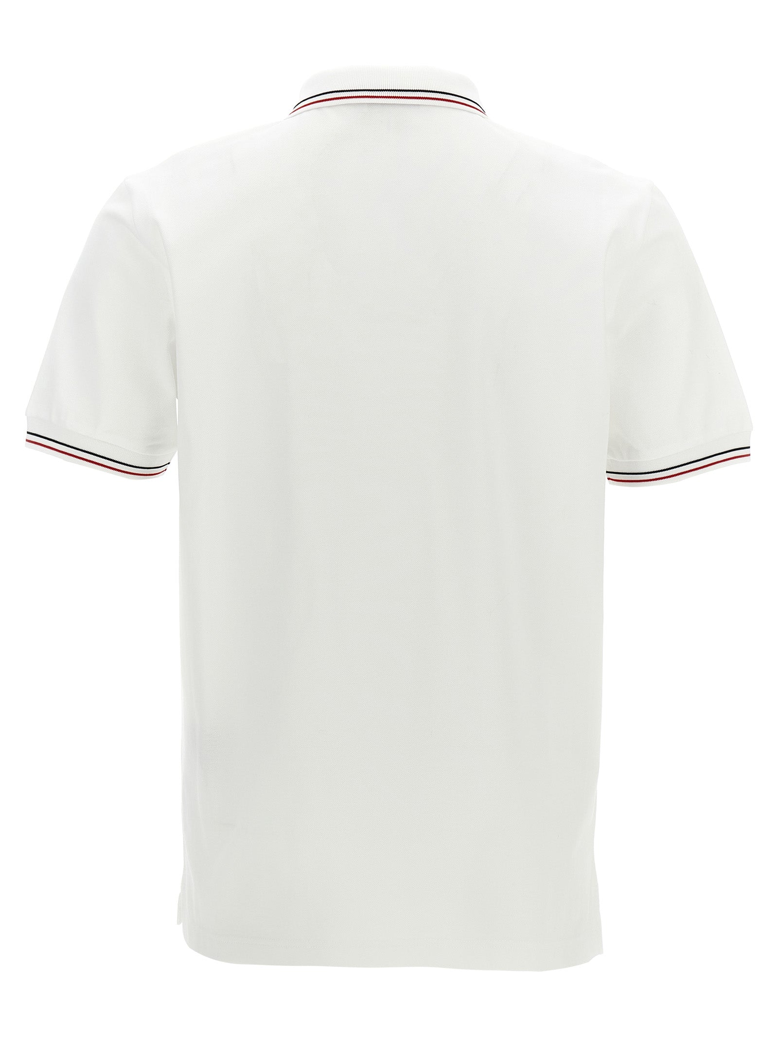Prada White Cotton Polo Shirt