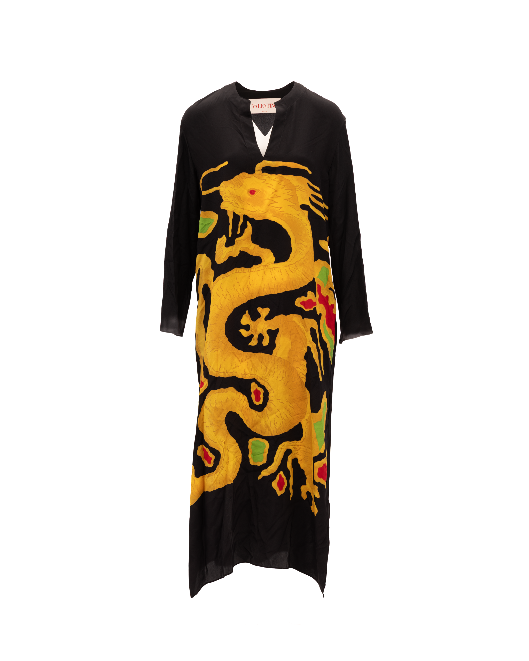 Valentino Garavani Dragon Embroidery Gown Dress - Exquisite Luxury