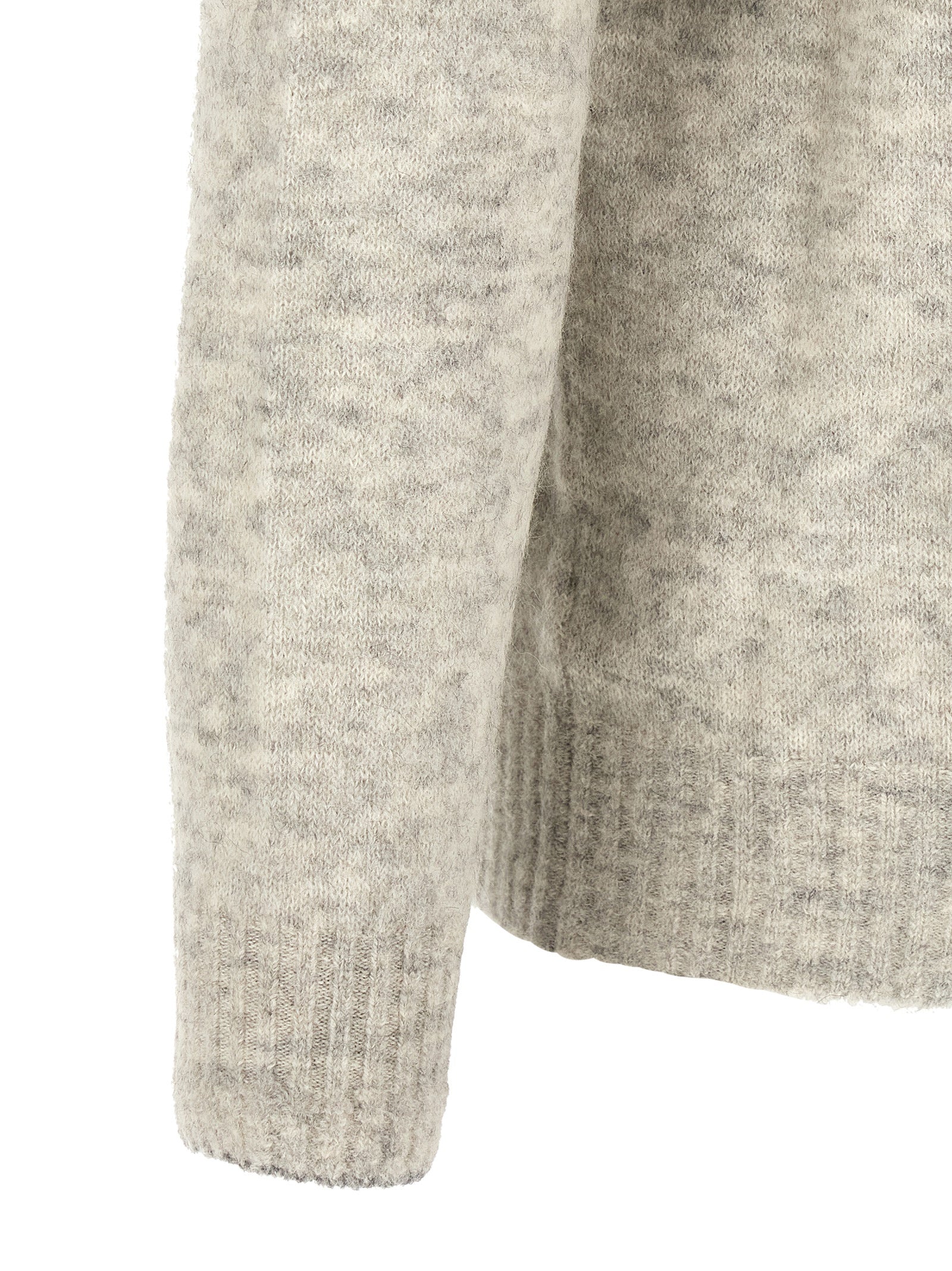 Brunello Cucinelli Gray Alpaca Leather Cardigan - Timeless Luxury