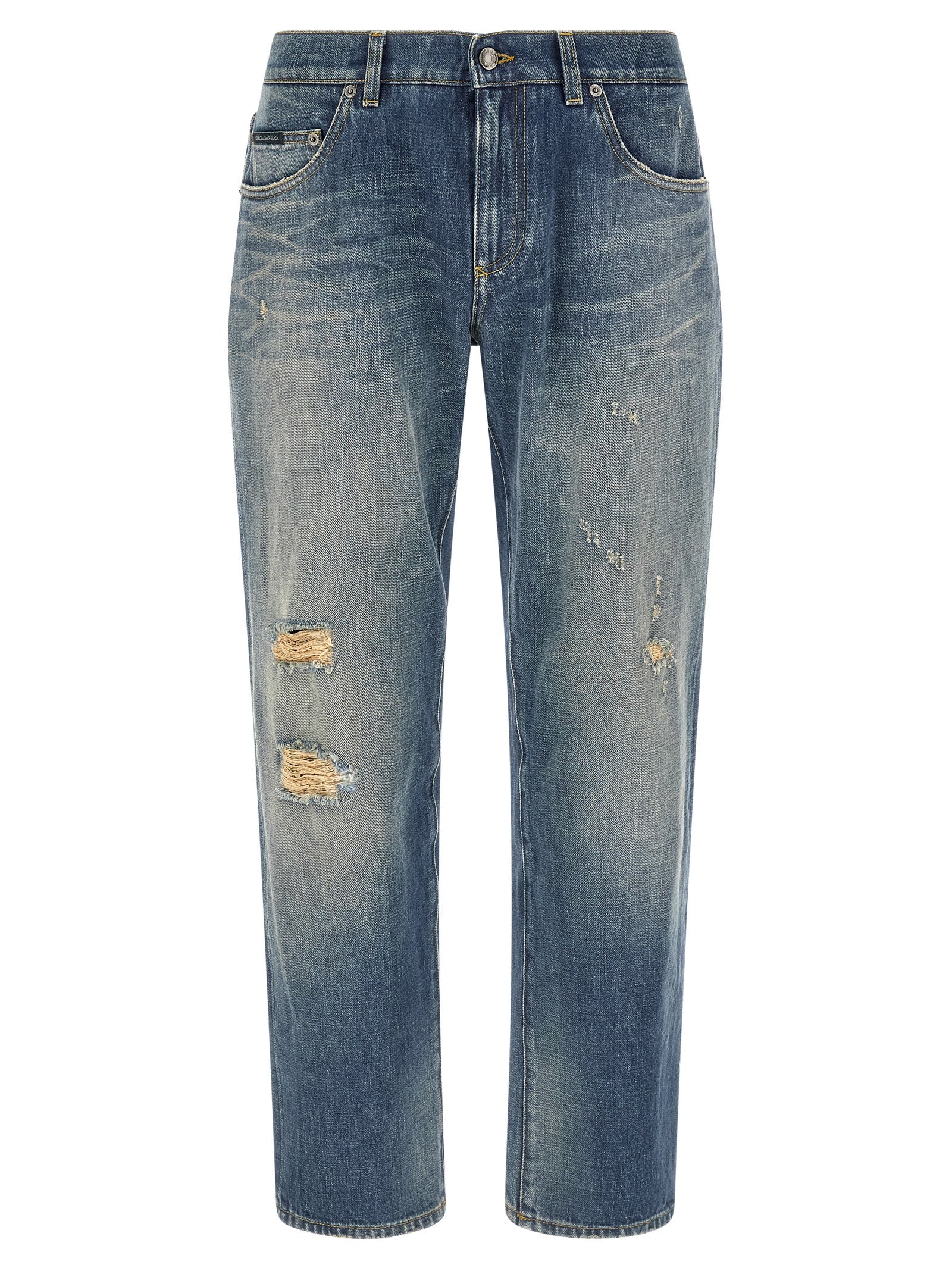 Dolce & Gabbana Relaxed Fit Jeans - Timeless Luxury Denim