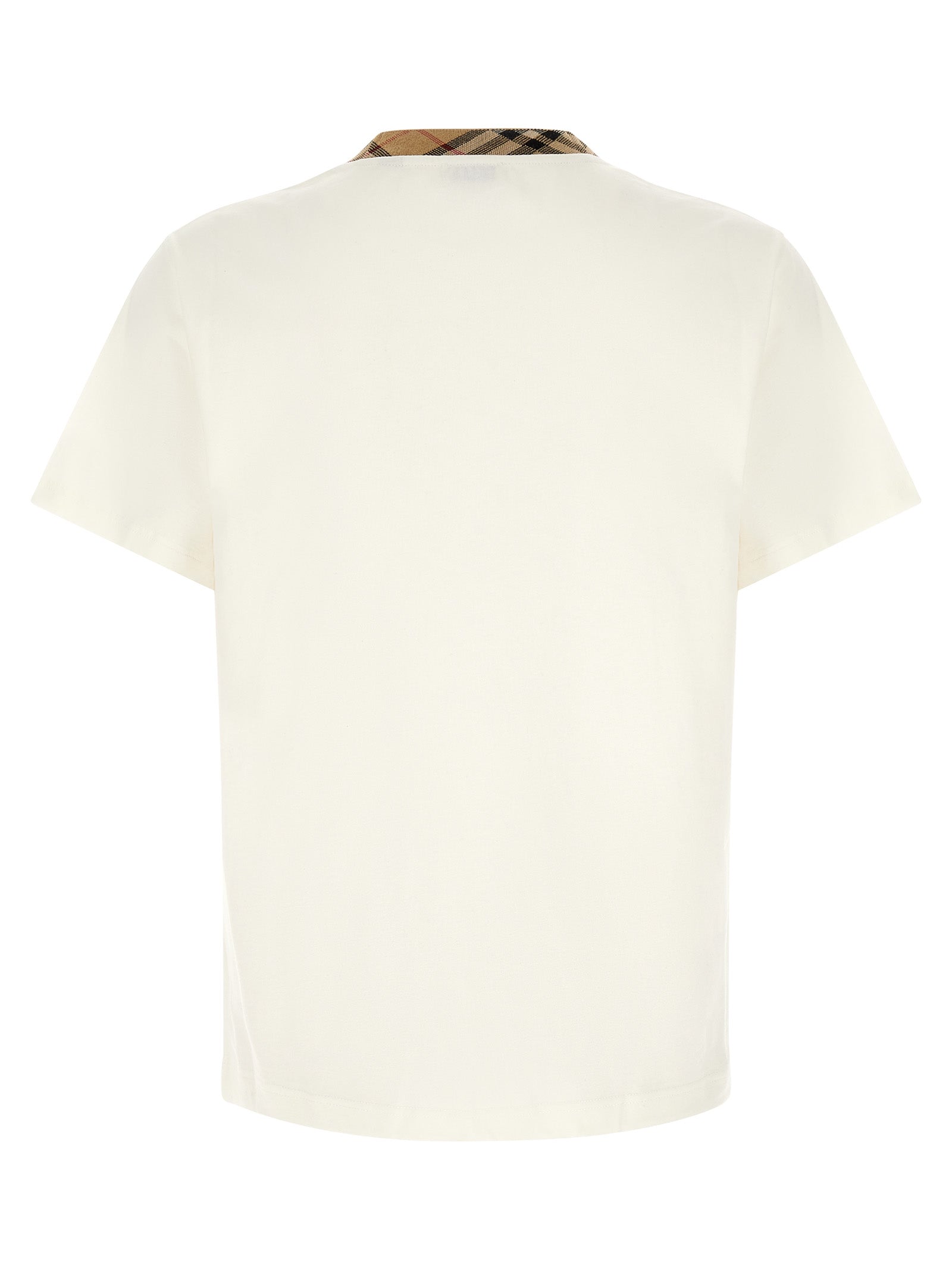 Burberry Beige Cotton T-Shirt - Timeless Luxury for Every Wardrobe