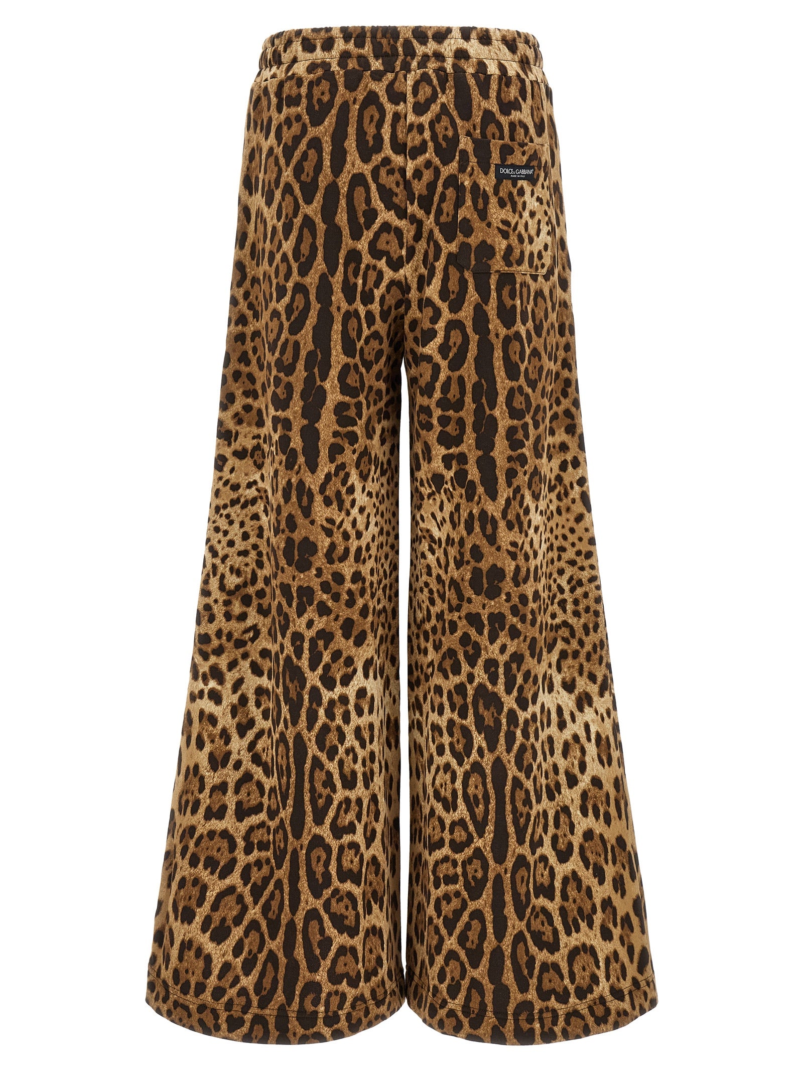 Dolce & Gabbana Brown Cotton Casual Pants - Luxe Comfort Redefined
