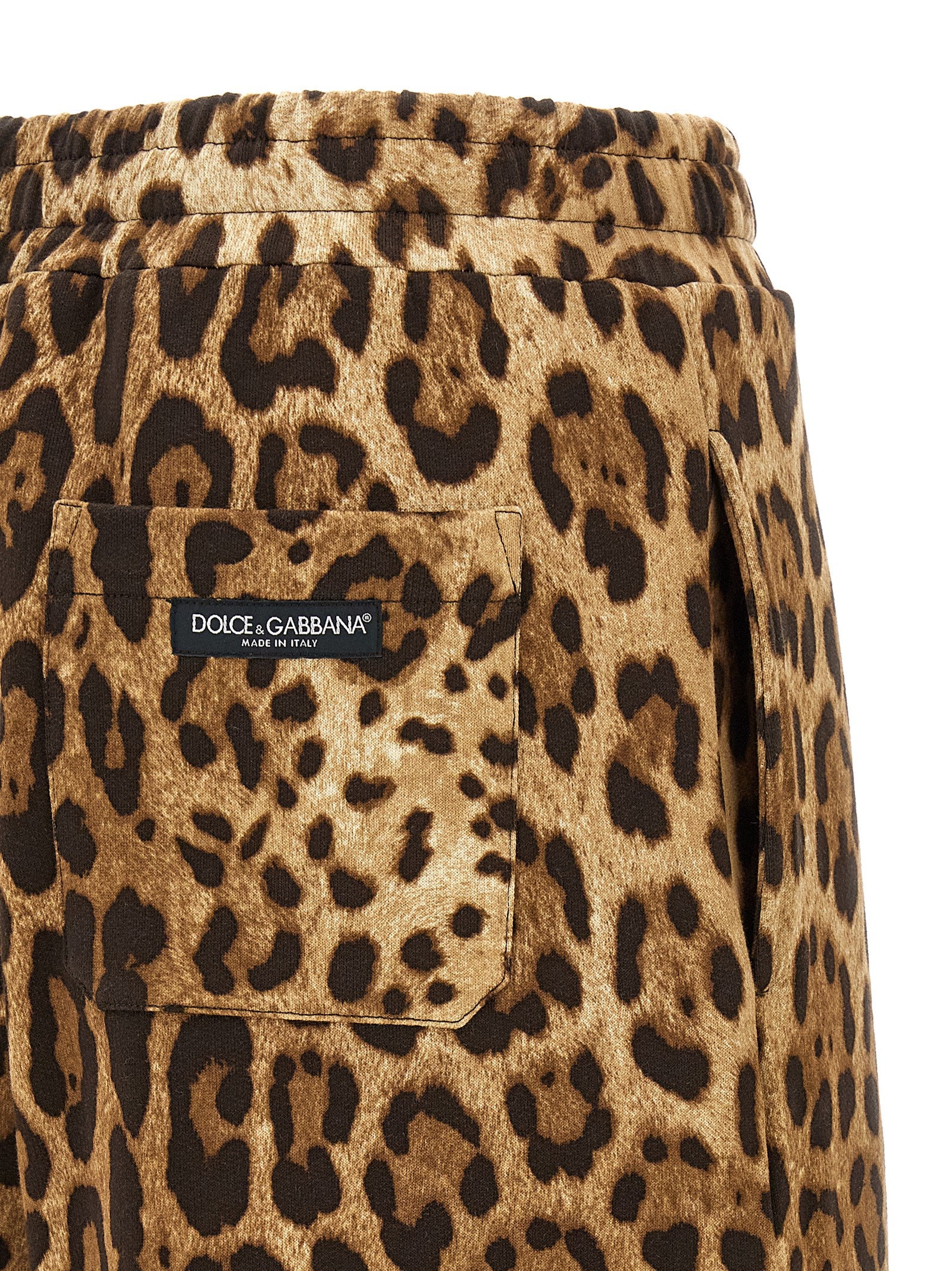 Dolce & Gabbana Brown Cotton Casual Pants - Luxurious Comfort