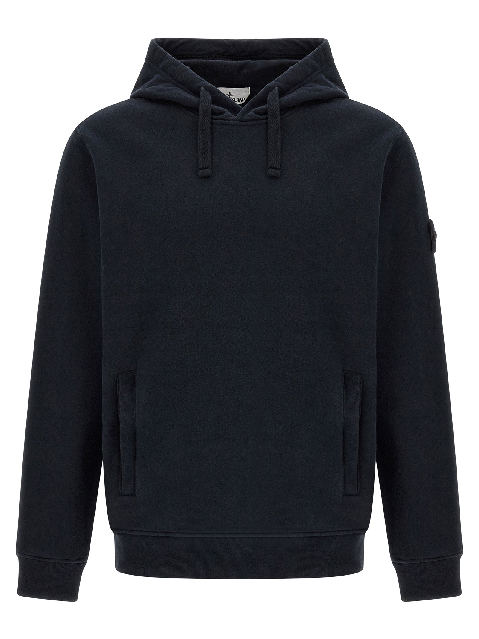 Stone Island Blue Cotton Sweatshirt - Elevate Your Luxury Style