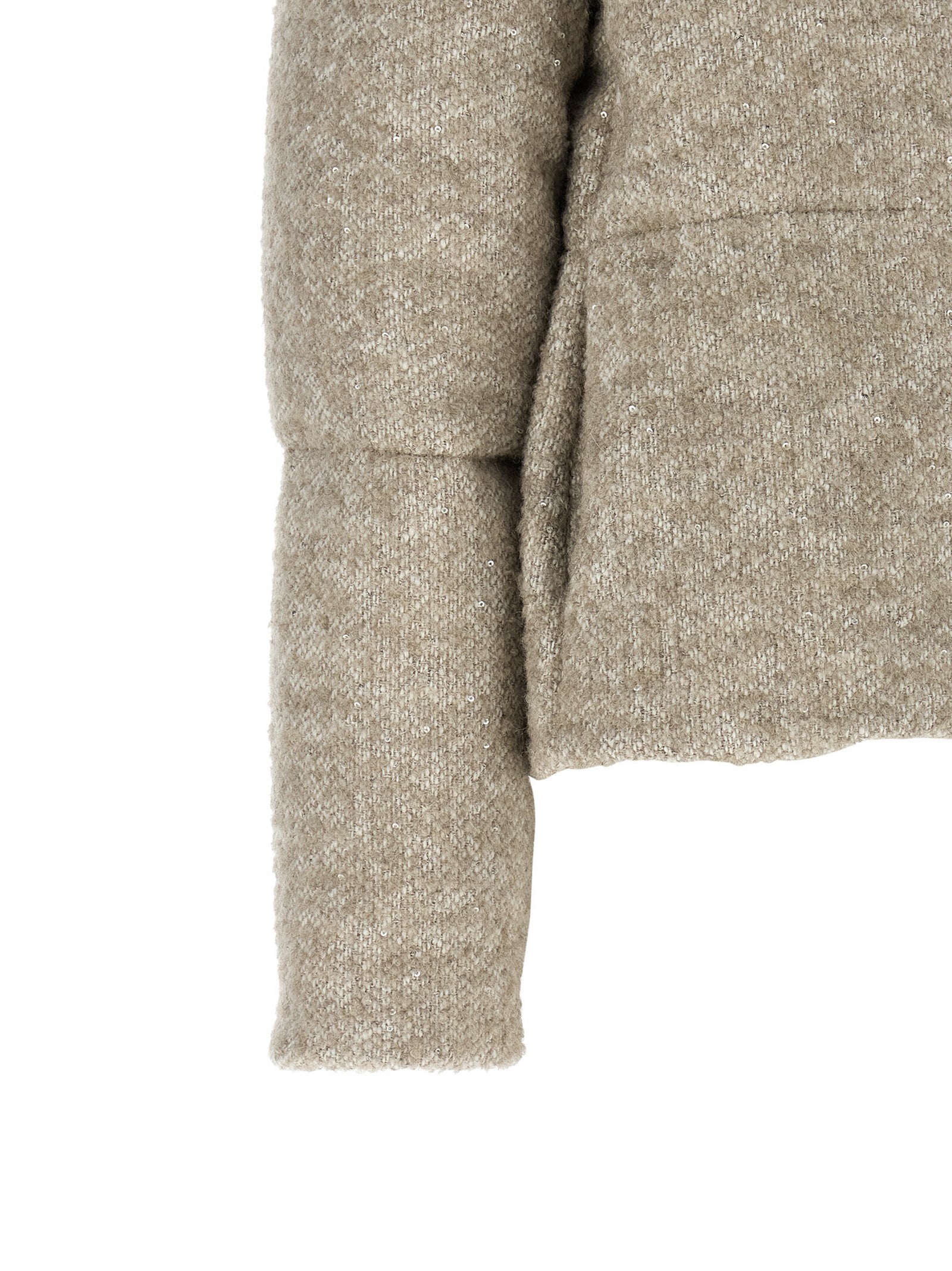 Herno Beige Wool Full-Length Jacket - Elevate Your Elegance