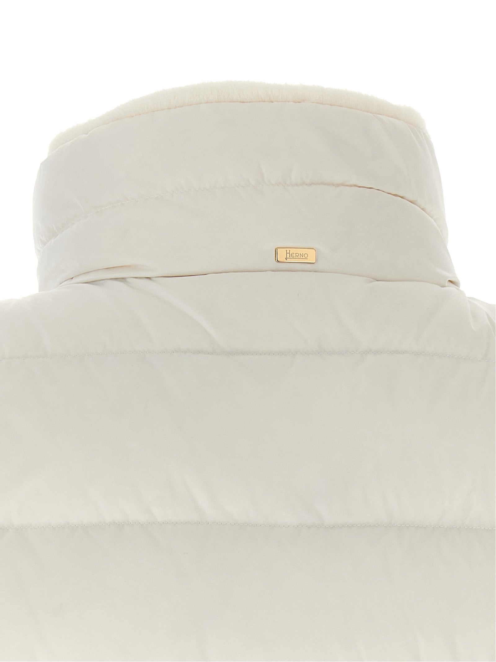 Herno White Padded Vest - Elevate Your Luxury Outerwear Collection