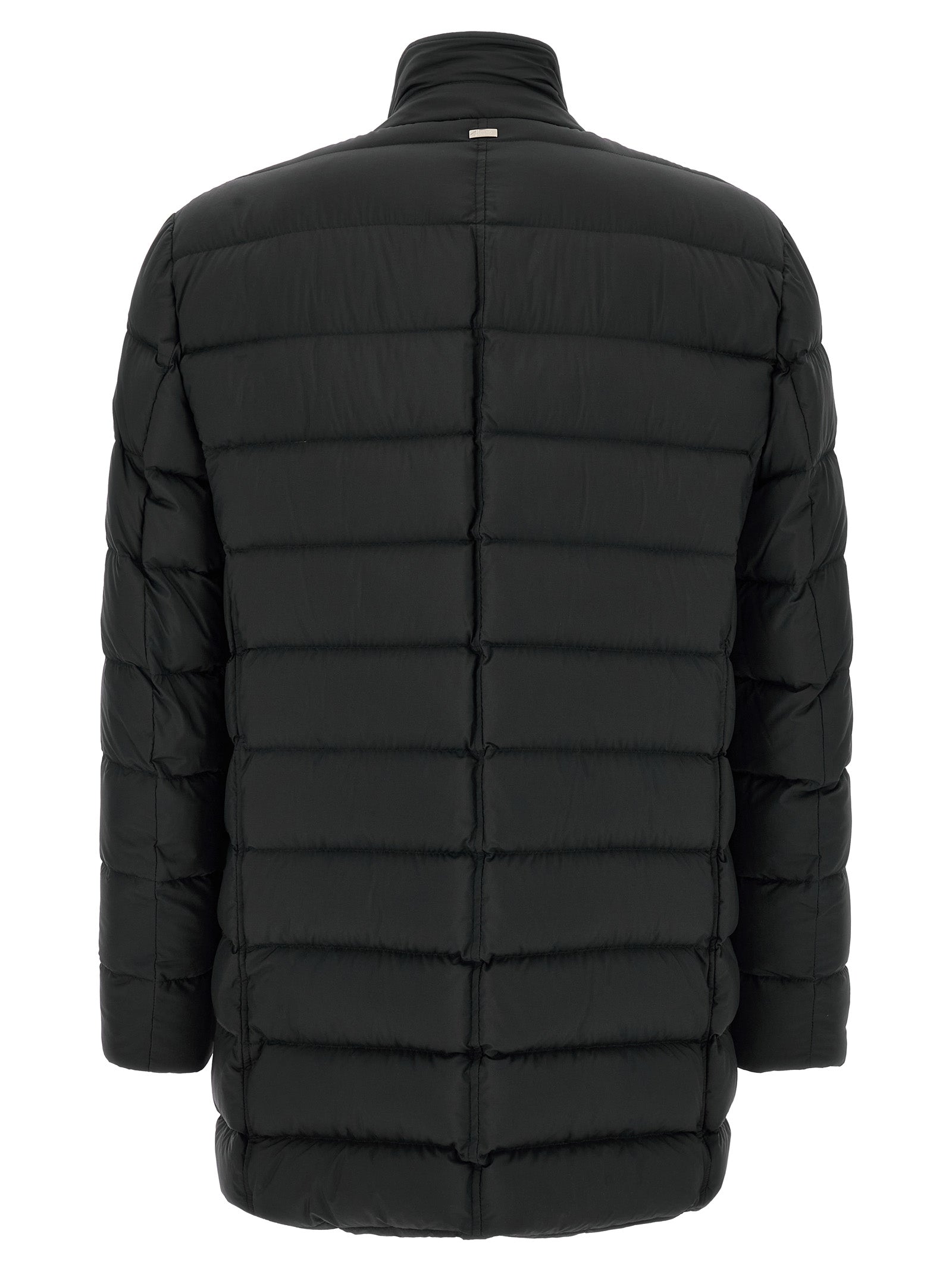 Herno Black Full-Length Jacket - Timeless Luxury for All