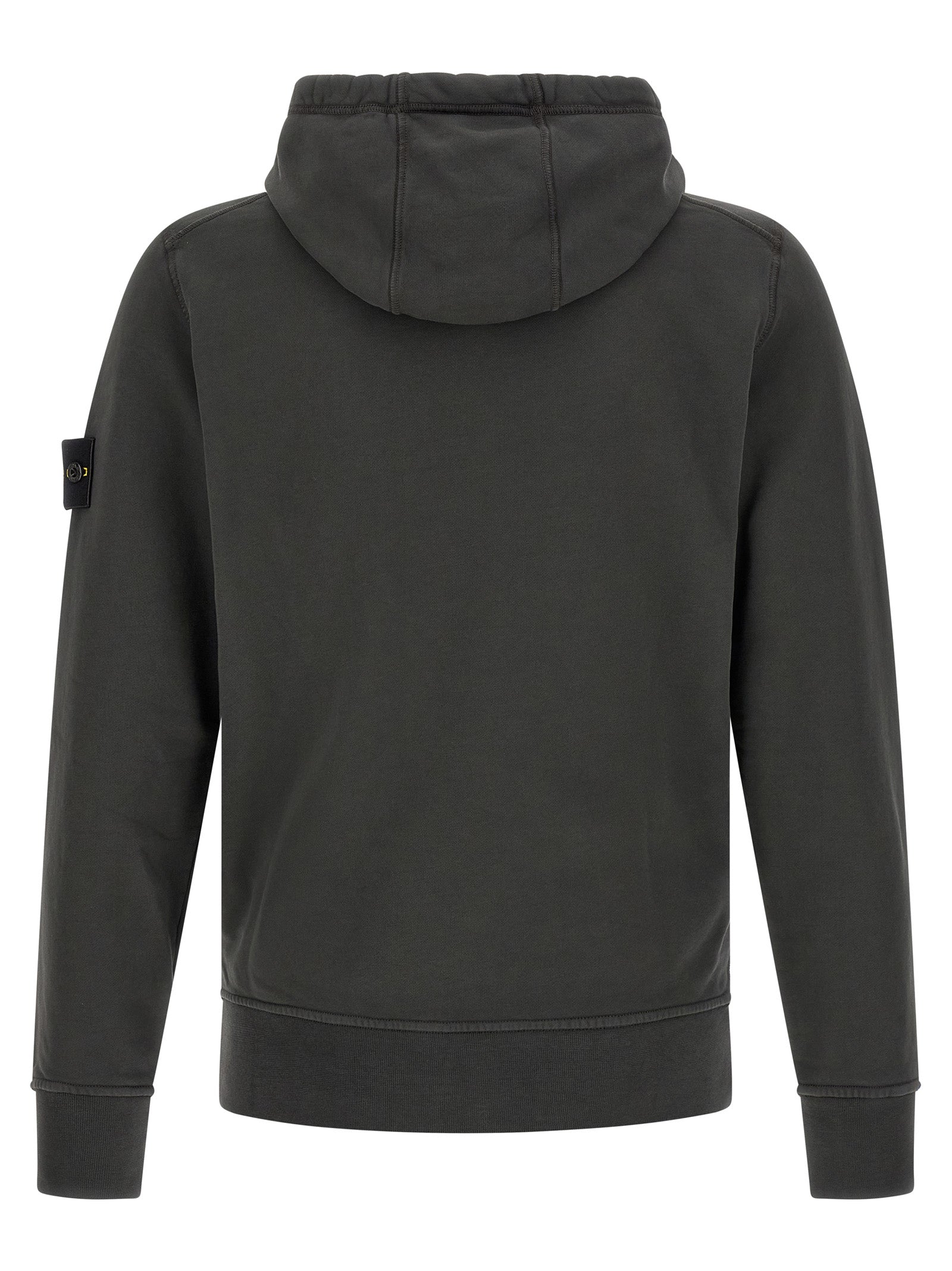 Stone Island Gray Cotton Sweatshirt - Timeless Luxury Redefined