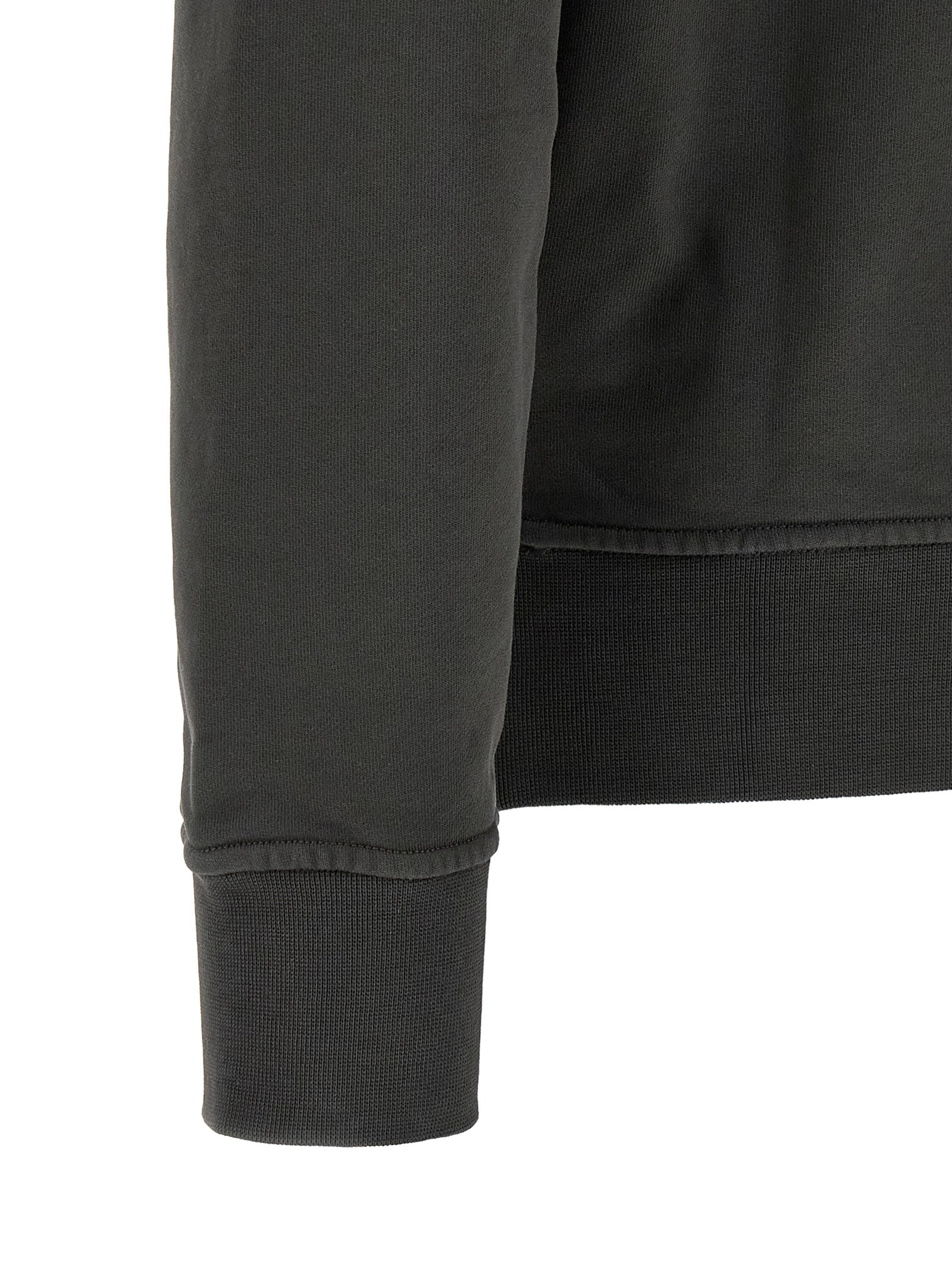 Stone Island Gray Cotton Sweatshirt - Timeless Luxury Redefined