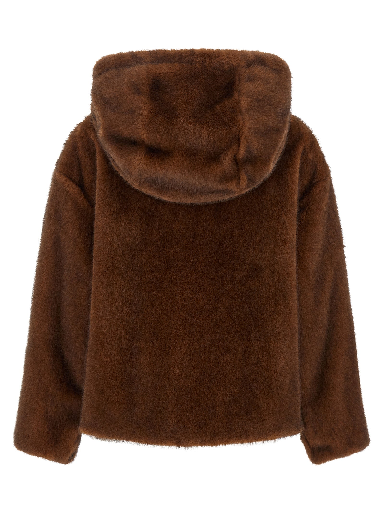 Herno Brown Polyester Bomber Jacket - Elevate Your Elegance