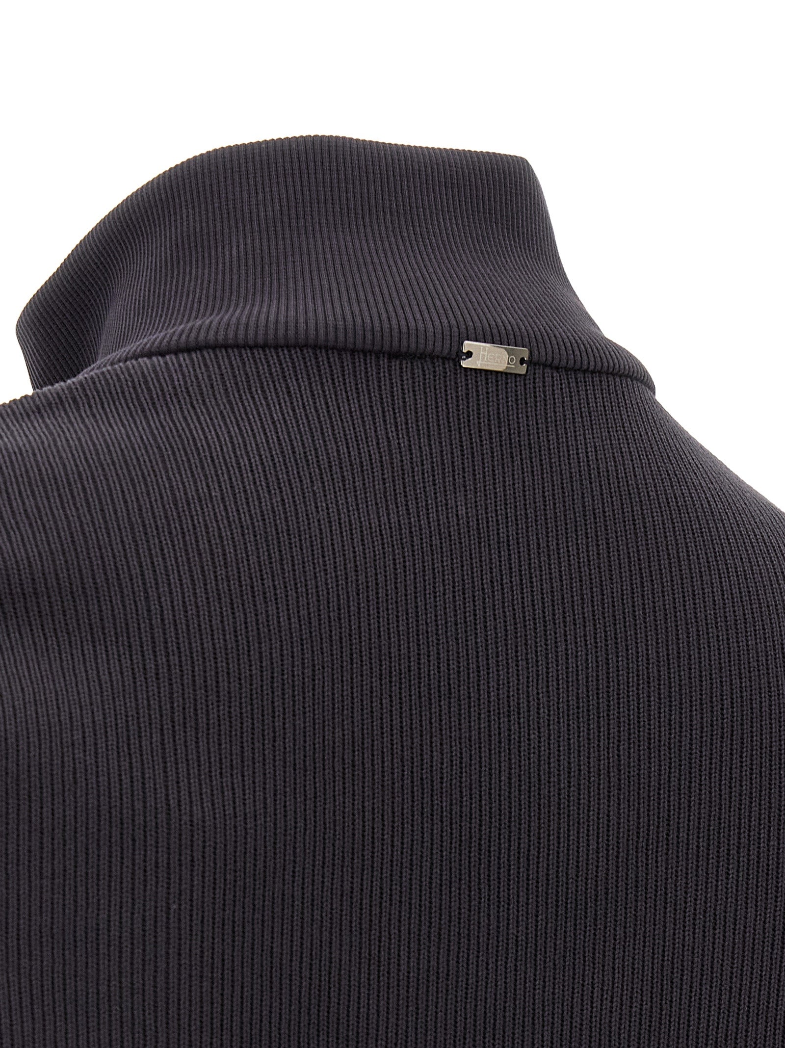 Herno Blue Cotton Jacket - Elevate Your Wardrobe with Luxury
