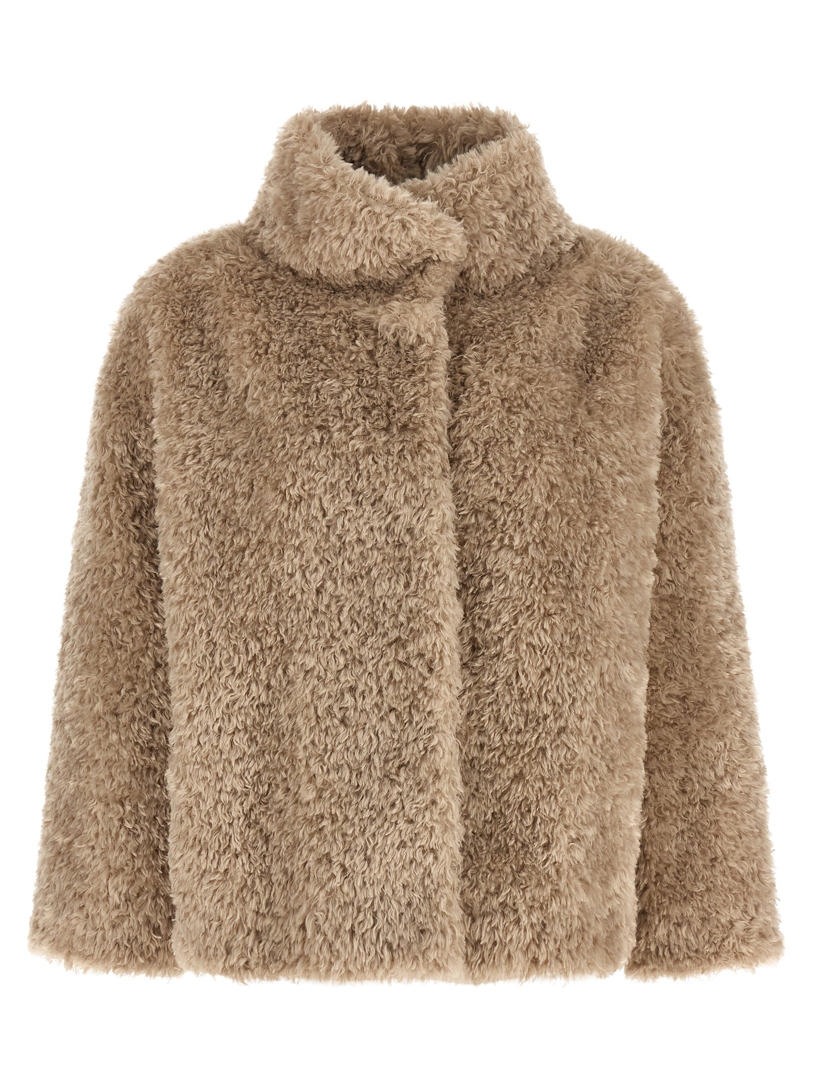 Herno Beige Polyester Coat - Timeless Luxury for Discerning Tastes