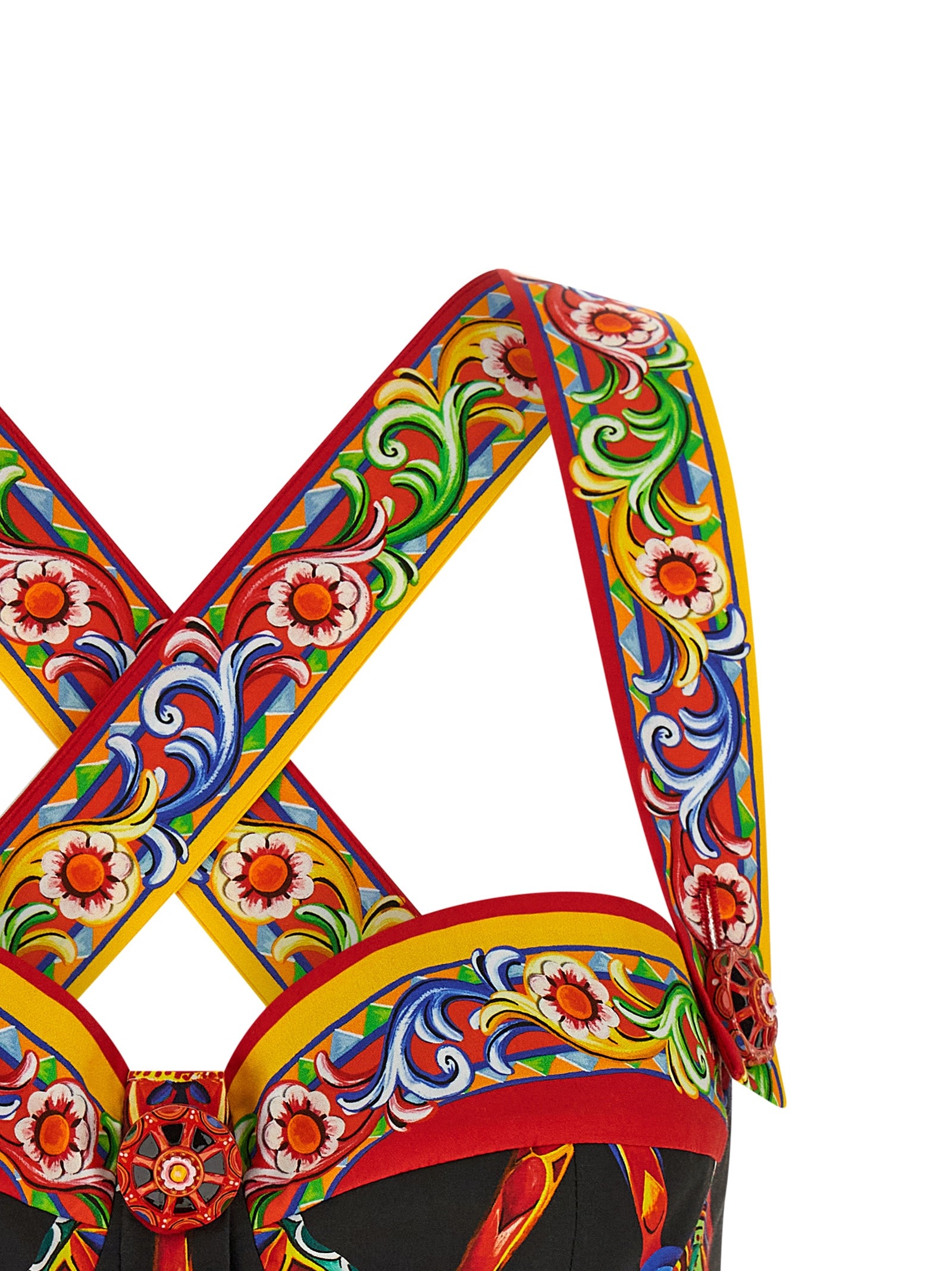 Dolce & Gabbana Multicolor Cotton Blouse - Exquisite Luxury Fashion