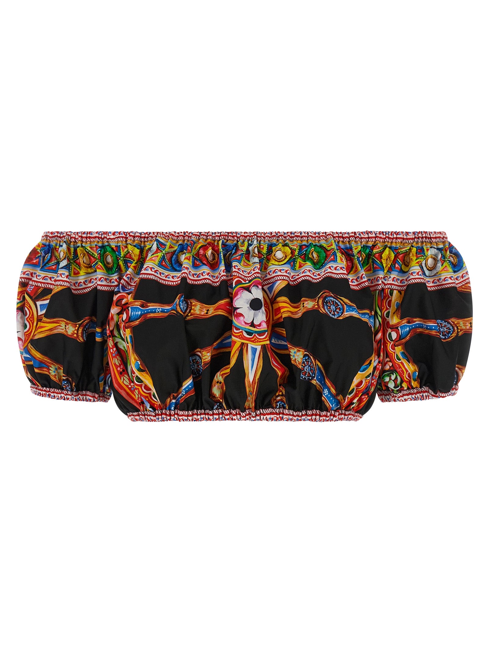Dolce & Gabbana Multicolor Cotton Pattern Shirt - Exquisite Elegance