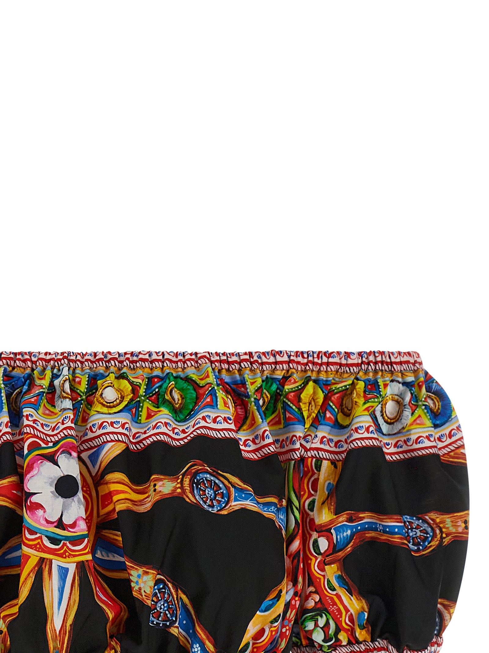 Dolce & Gabbana Multicolor Cotton Pattern Shirt - Exquisite Elegance