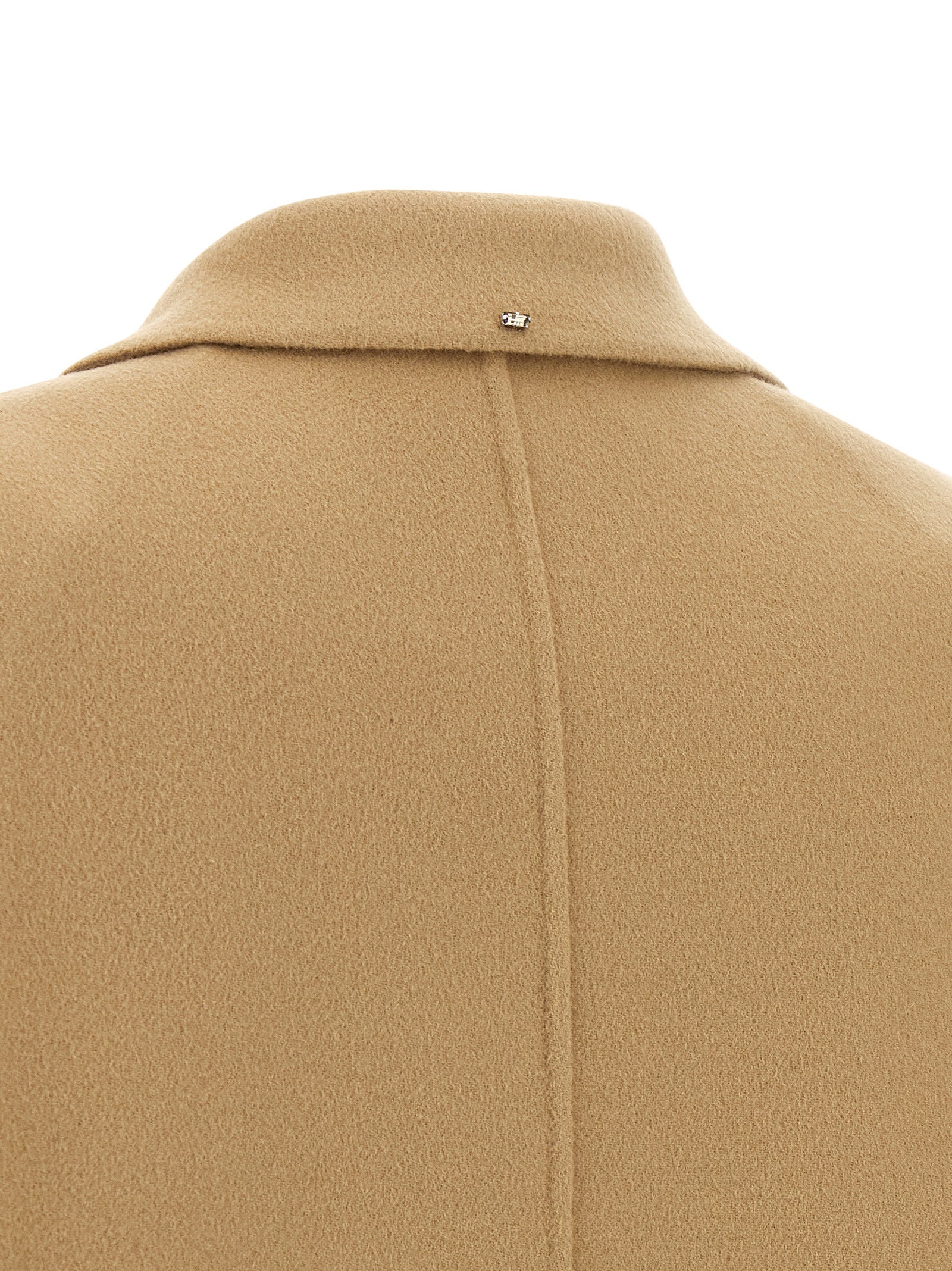 Sportmax Beige Wool Blazer - Timeless Elegance Redefined