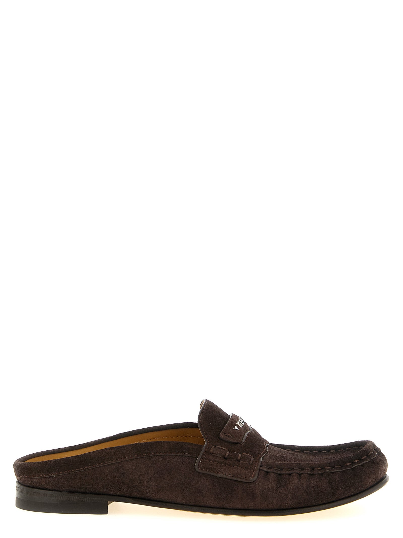 Fendi Brown Calfskin Slip-On Loafers - Effortless Elegance