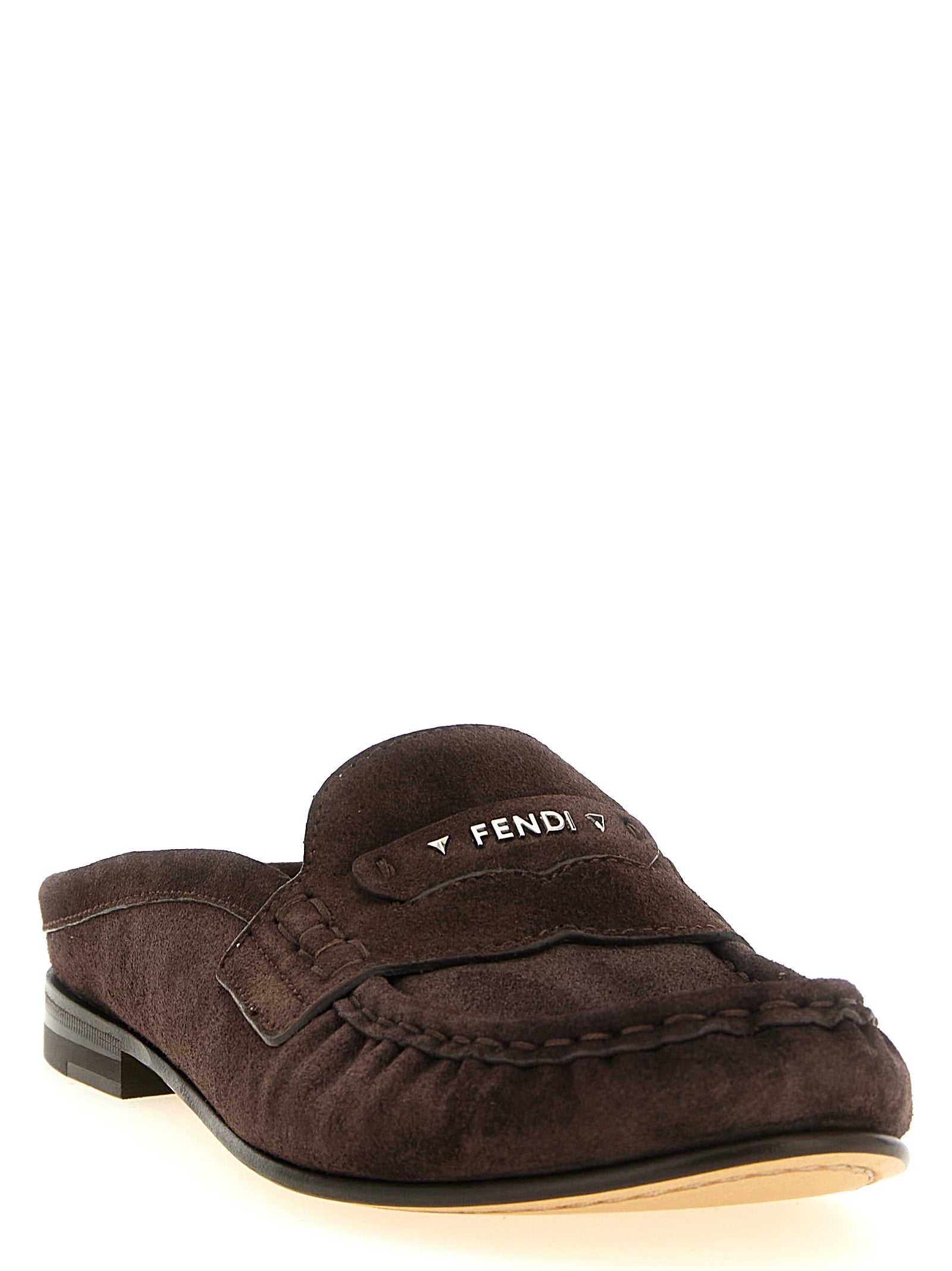 Fendi Slip-On Loafers - Timeless Elegance in Calfskin Luxury