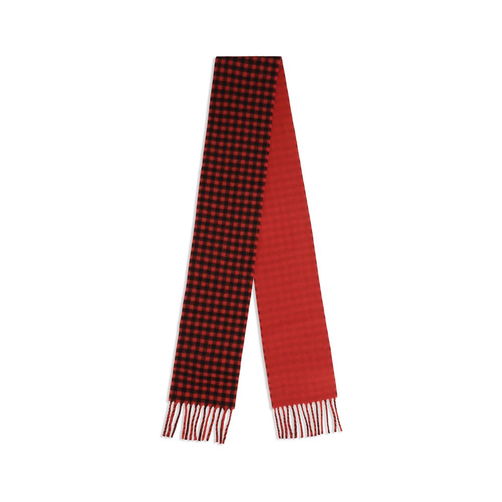 Ami Paris Multicolor Wool Scarf - Elevate Your Luxury Style