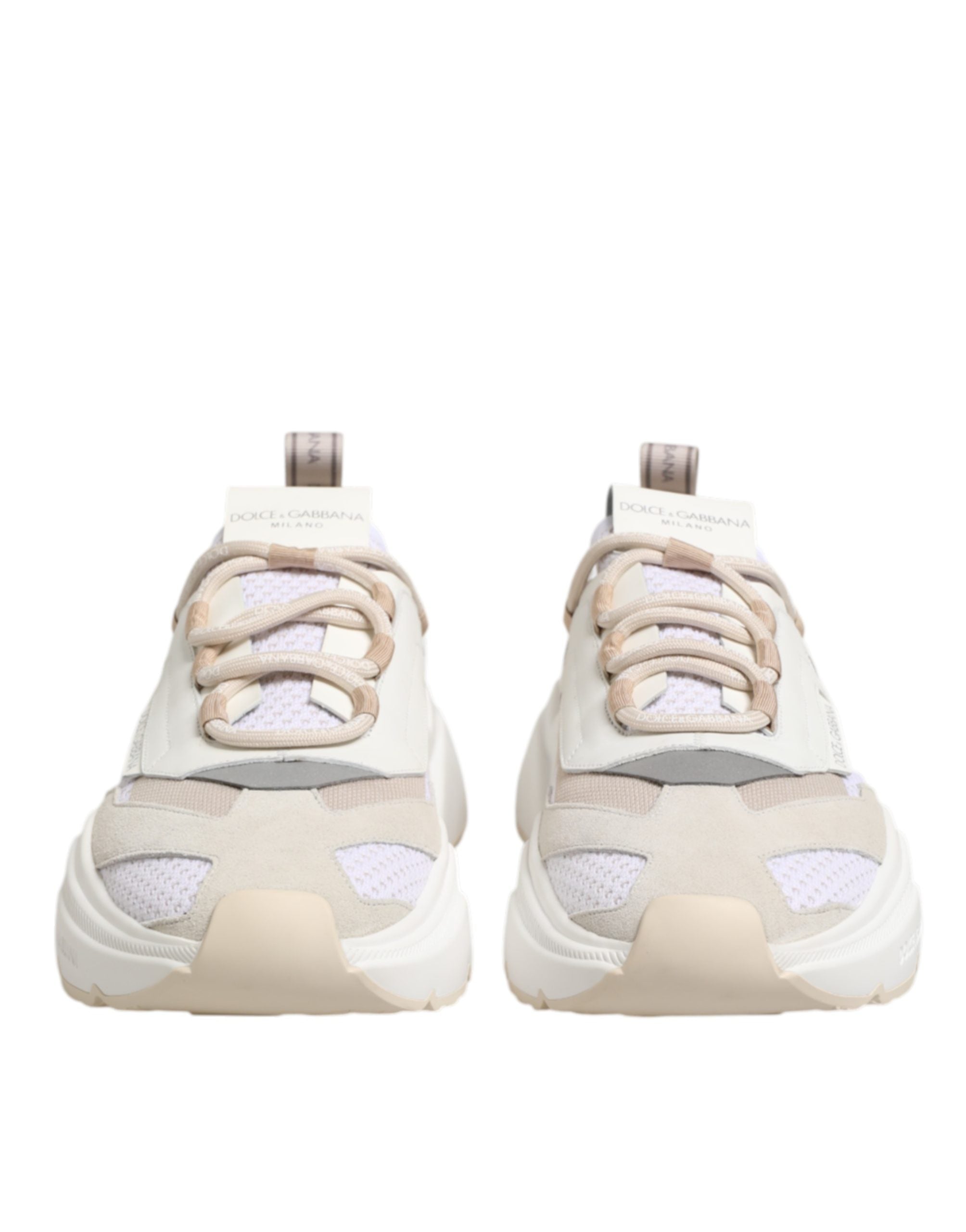 Elevate your style with Dolce & Gabbana's exquisite Multicolor Daymaster Low Top Sneakers, crafted from luxurious materials and designed for the discerning individual.