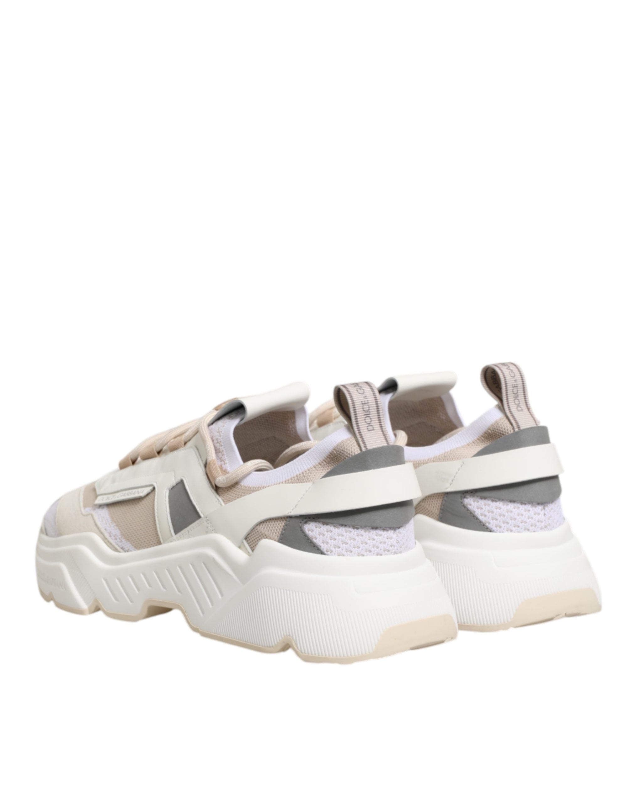 Indulge in the exquisite Dolce & Gabbana Multicolor Daymaster Low Top Sneakers, where luxurious materials and exceptional craftsmanship elevate your style to new heights.