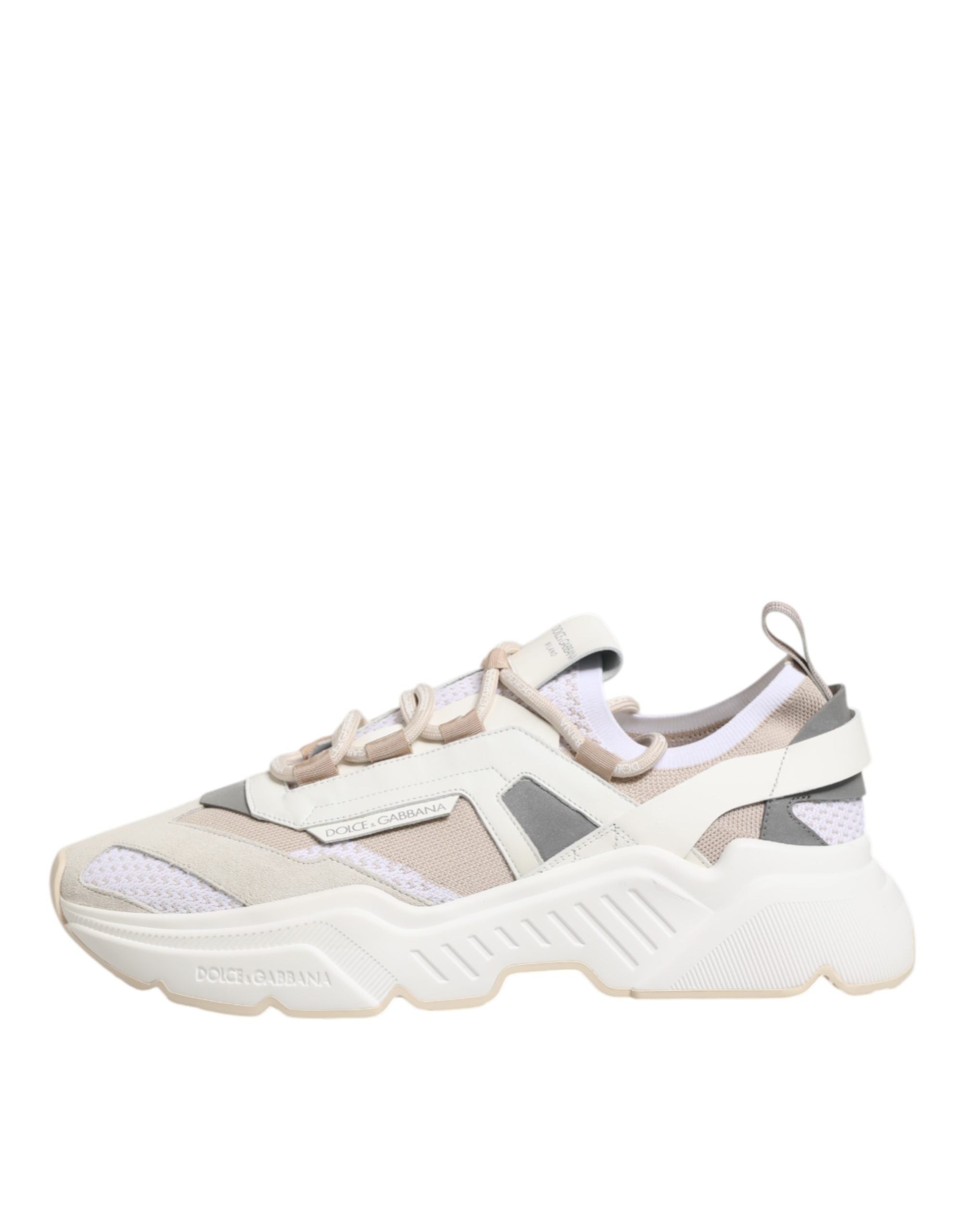 Elevate your style with the exquisite Dolce & Gabbana Multicolor Daymaster Low Top Sneakers, a luxurious blend of craftsmanship and sophisticated design, made in Italy.
