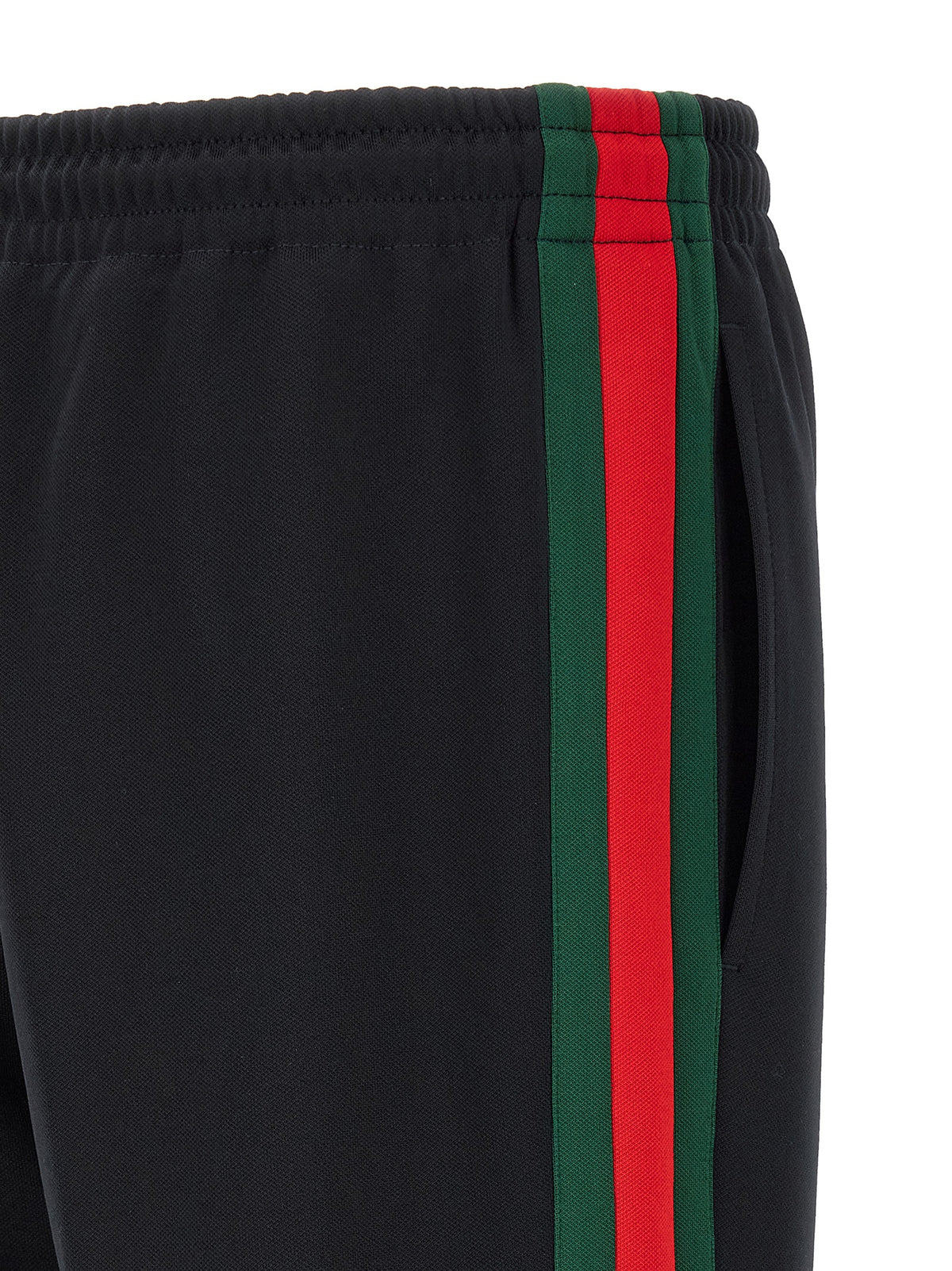 Elevate your wardrobe with Gucci Blue Polyester Joggers, where Italian craftsmanship meets luxury. Experience comfort and style in every detail, perfect for the discerning individual.