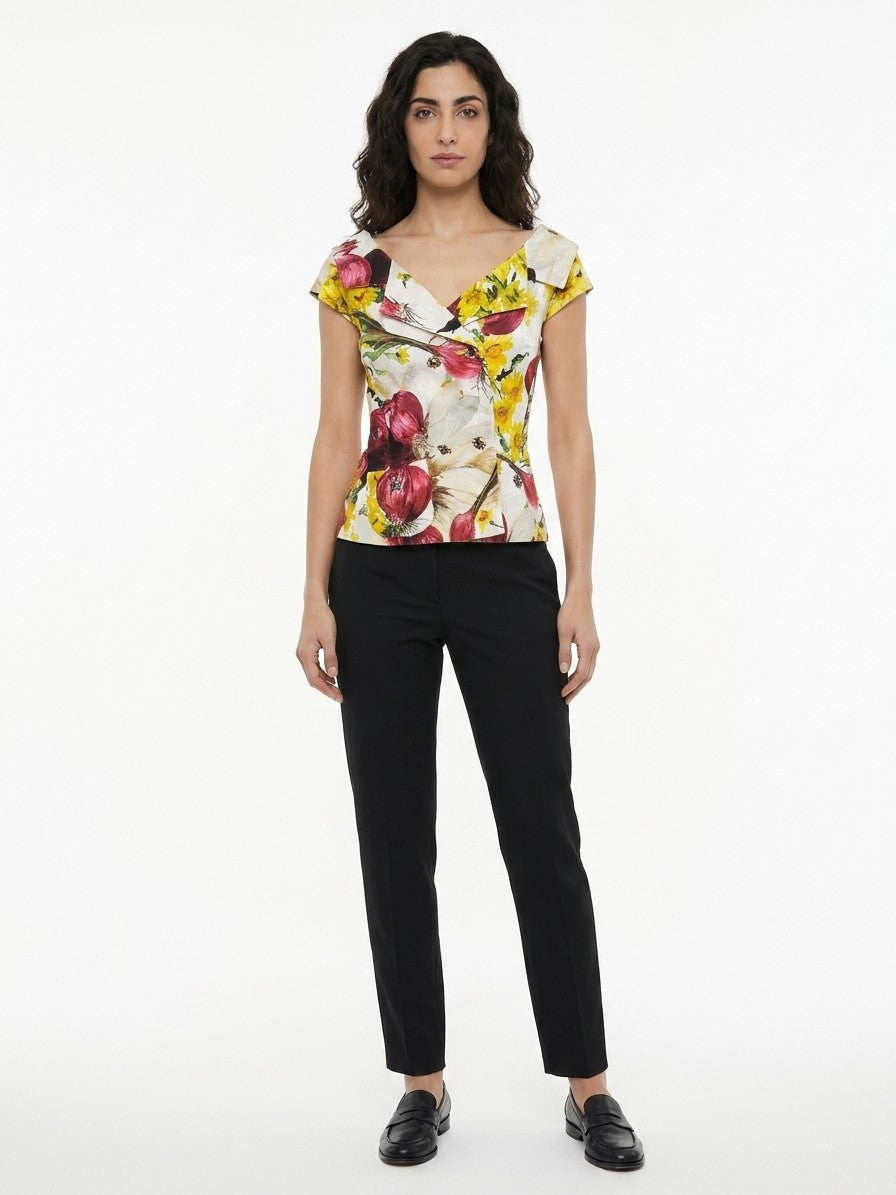 Dolce & Gabbana Multicolor Silk Blend Shirt - Exquisite Elegance