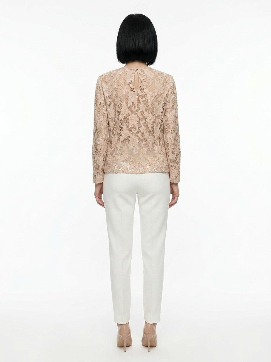 Dolce & Gabbana Beige Cotton Jacket - Effortless Luxury Style