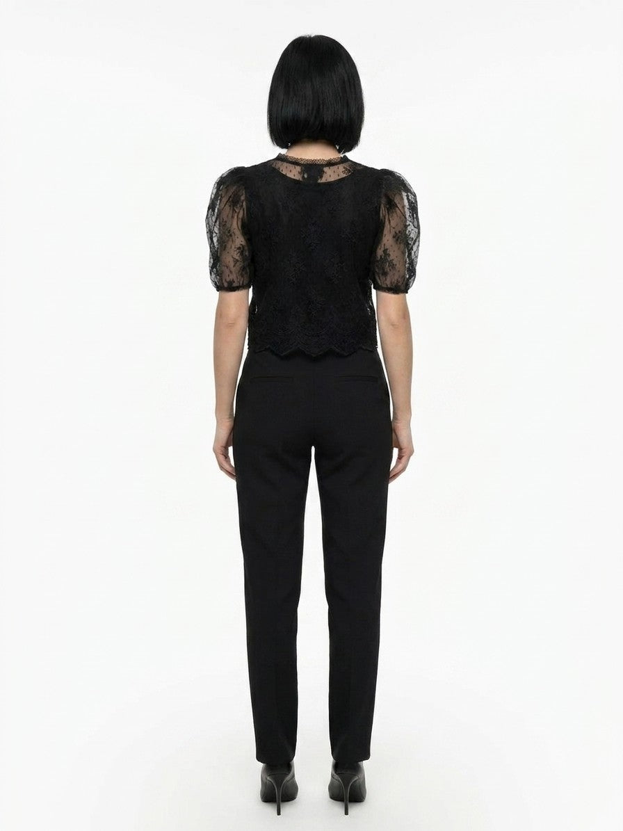 Dolce & Gabbana Black Nylon T-Shirt - Effortless Luxury Elegance