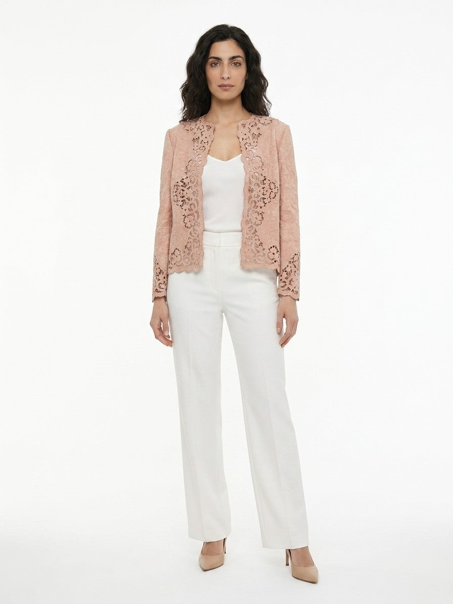 Dolce & Gabbana Beige Acetate Jacket - Exquisite Italian Luxury