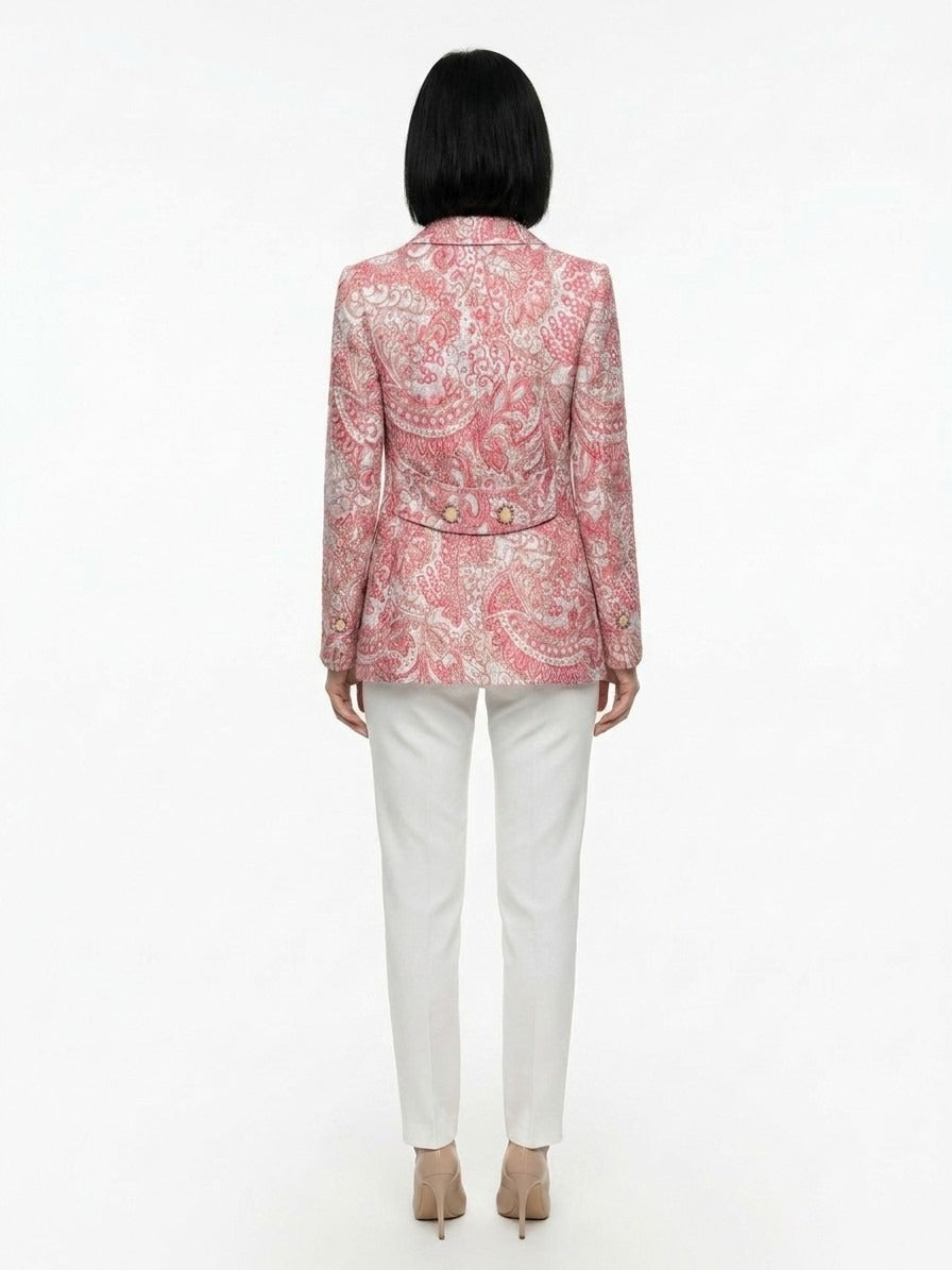 Dolce & Gabbana Multicolor Metallic Fibre Jacket - Exquisite Luxury