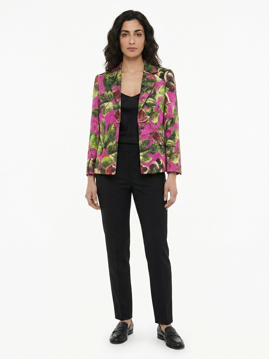 Dolce & Gabbana Multicolor Cotton Jacket - Exquisite Italian Elegance