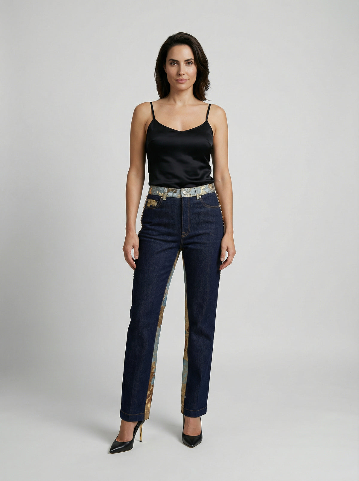 Experience the allure of Dolce & Gabbana's Blue Cotton Straight-Leg Jeans, where exquisite Italian craftsmanship meets luxurious materials for the modern connoisseur.
