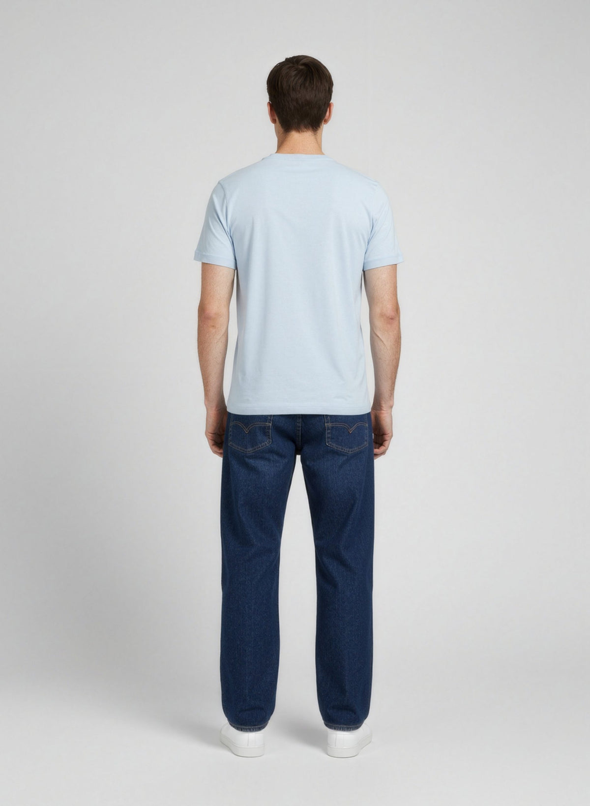 Balmain Blue Cotton T-Shirt - Elevate Your Casual Luxury