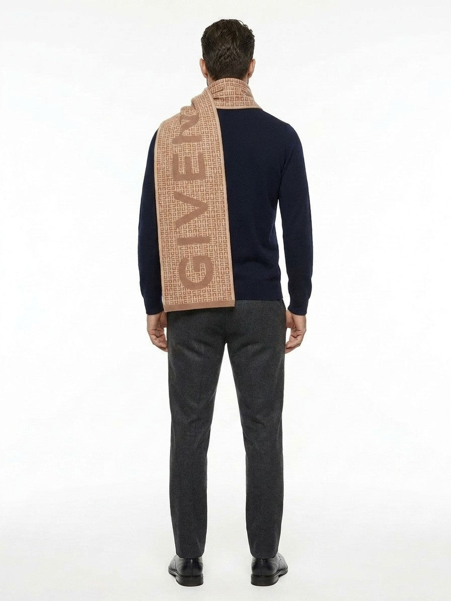 Givenchy Bicolor Wool Scarf - Timeless Luxury Accessory