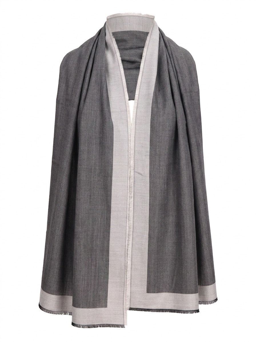 Givenchy Gray Silk Scarf - Elevate Your Luxurious Style