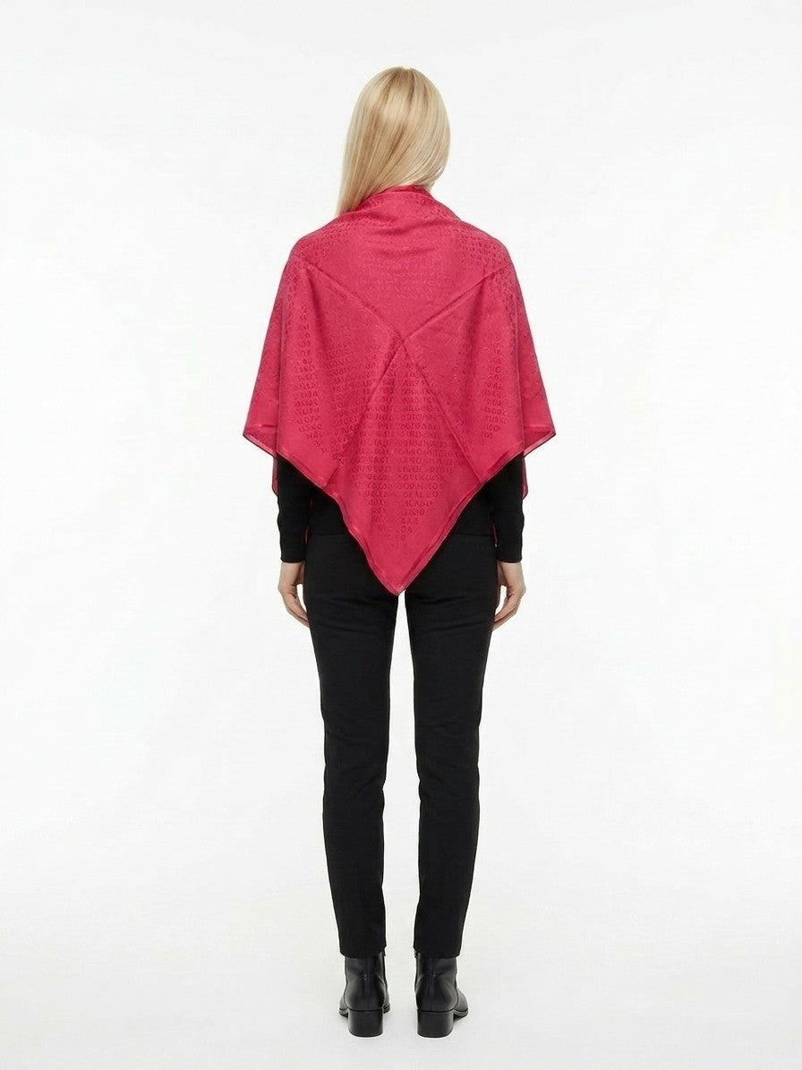 Givenchy Red Silk Foulard - Timeless Luxury Accessory