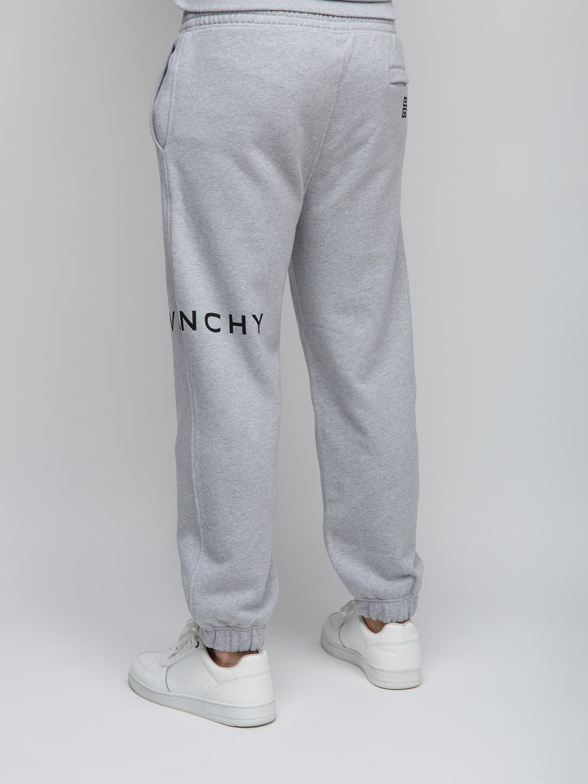 Givenchy Gray Cotton Joggers - Elevate Your Urban Elegance