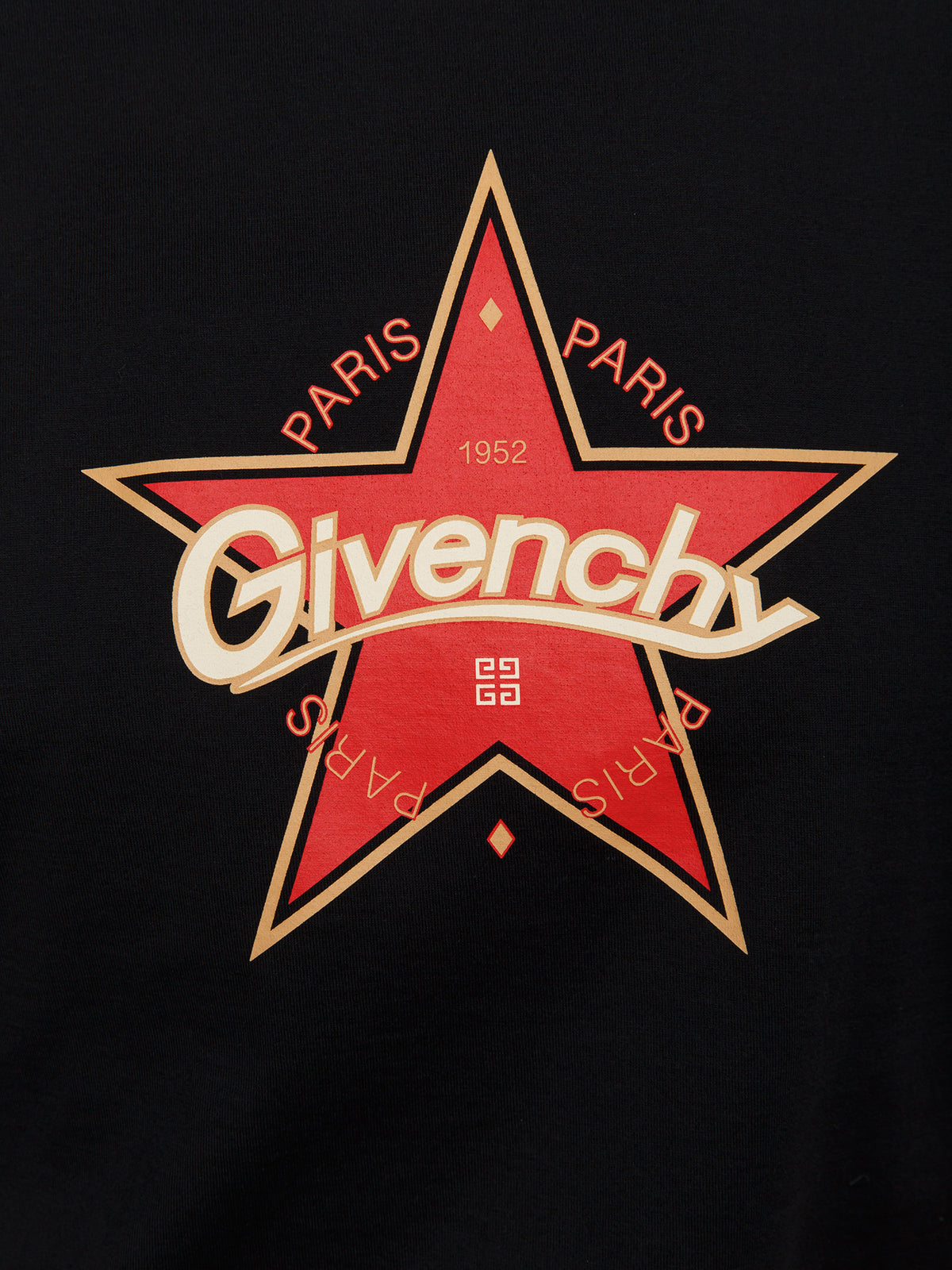 Givenchy Black Cotton T-Shirt