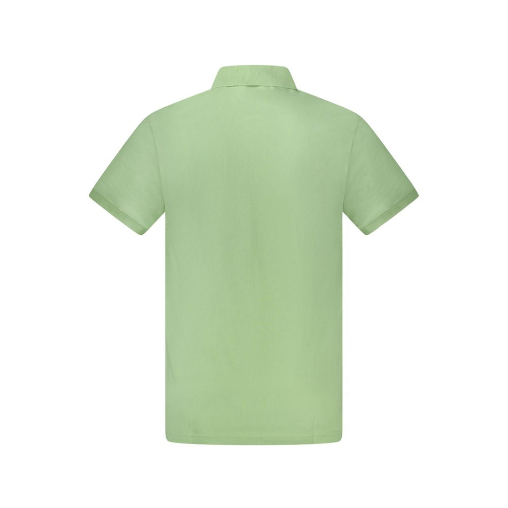 Hugo Boss Green Cotton Men's Polo