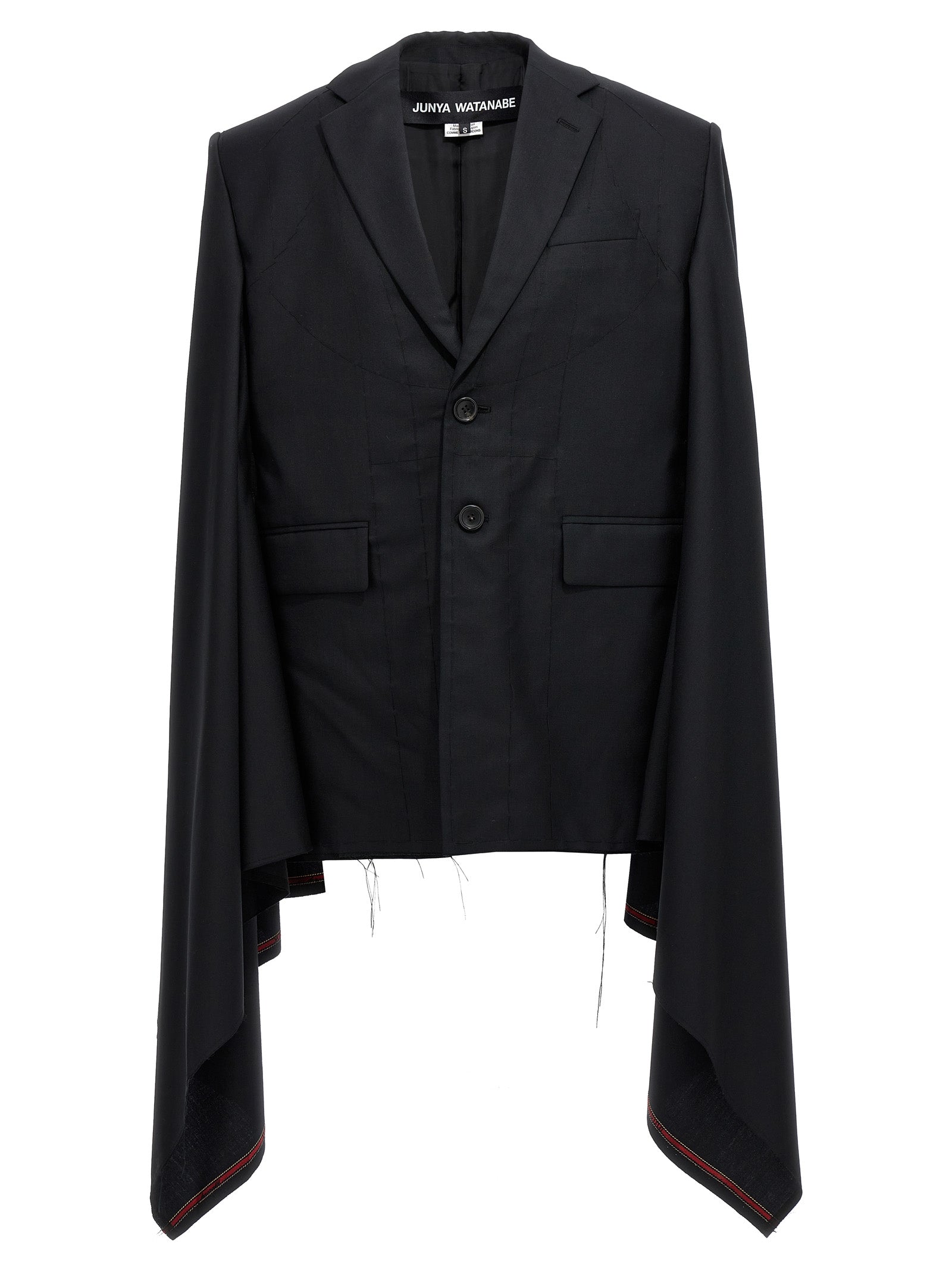 Junya Watanabe Black Wool Coat