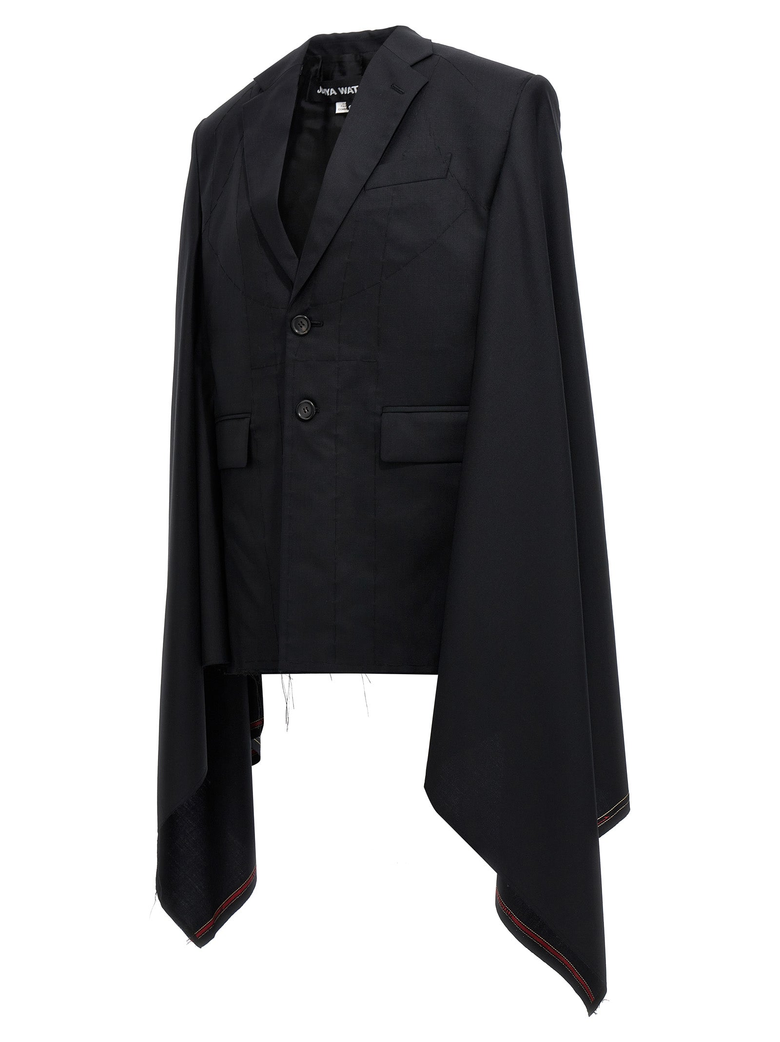 Junya Watanabe Black Wool Coat