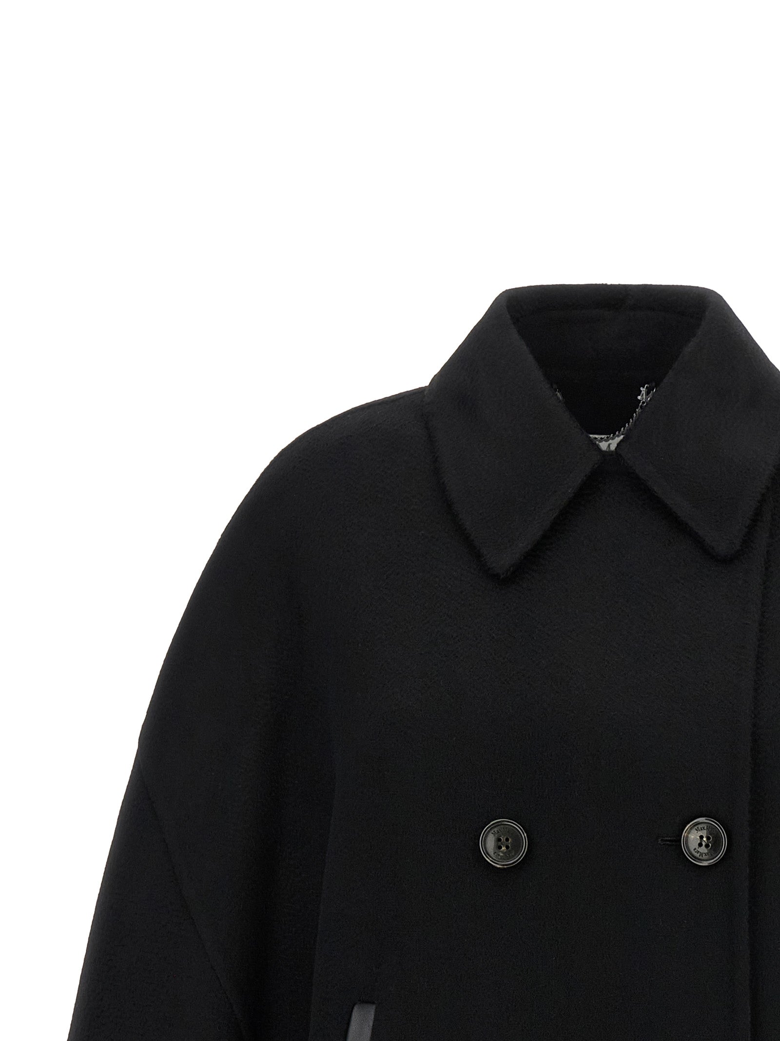 Max Mara Black Cashmere Coat