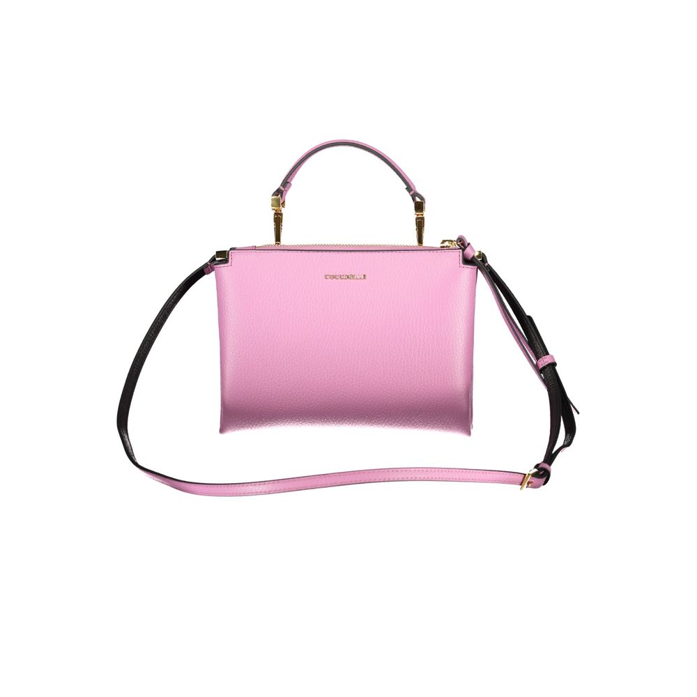 Coccinelle Violet Leather Women's Bag