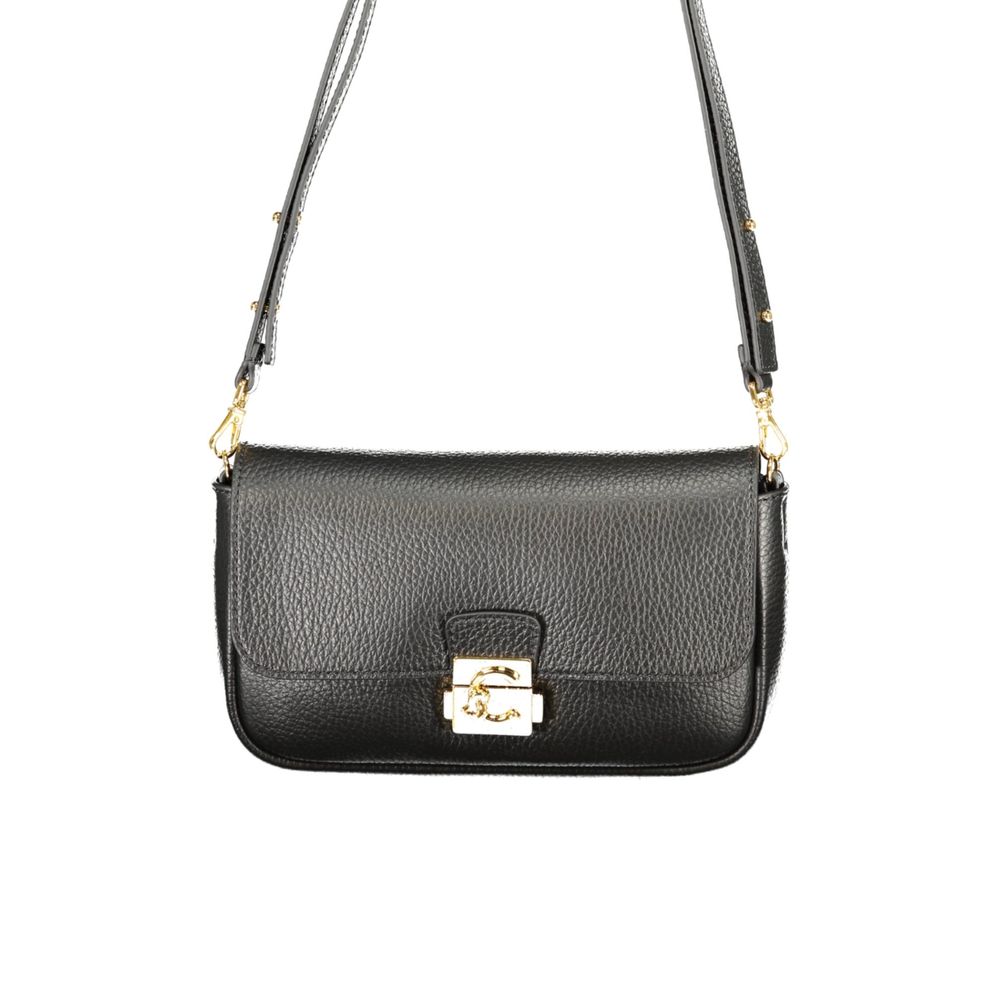 Coccinelle Black Leather Handbag