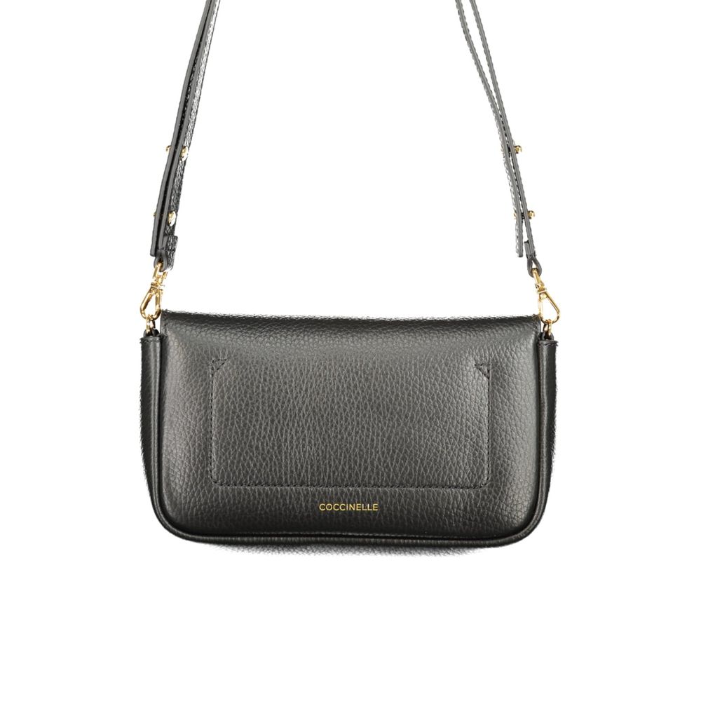 Coccinelle Black Leather Handbag